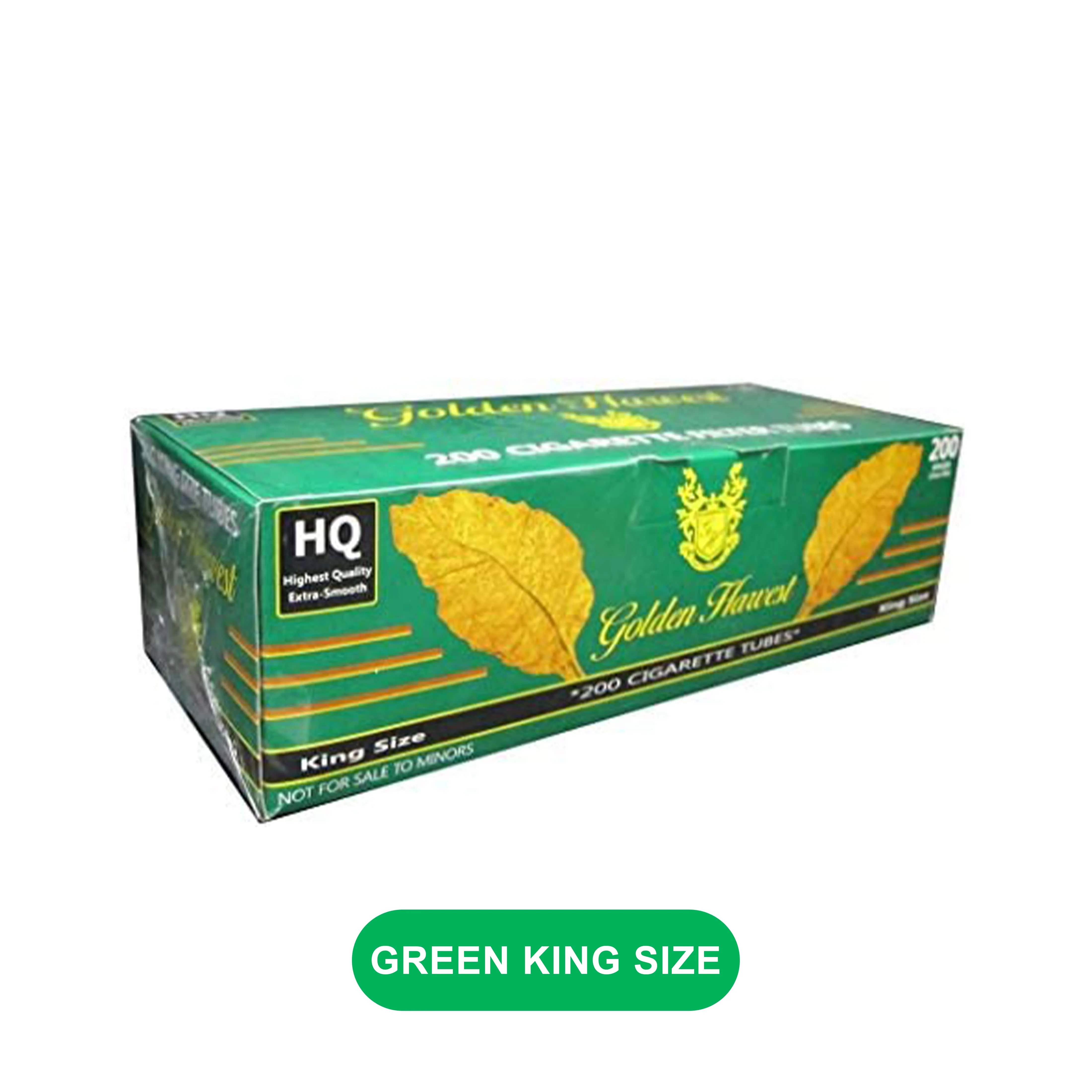 Golden Harvest Empty Cigarette King Tubes 200ct- 5Pack - Image 3