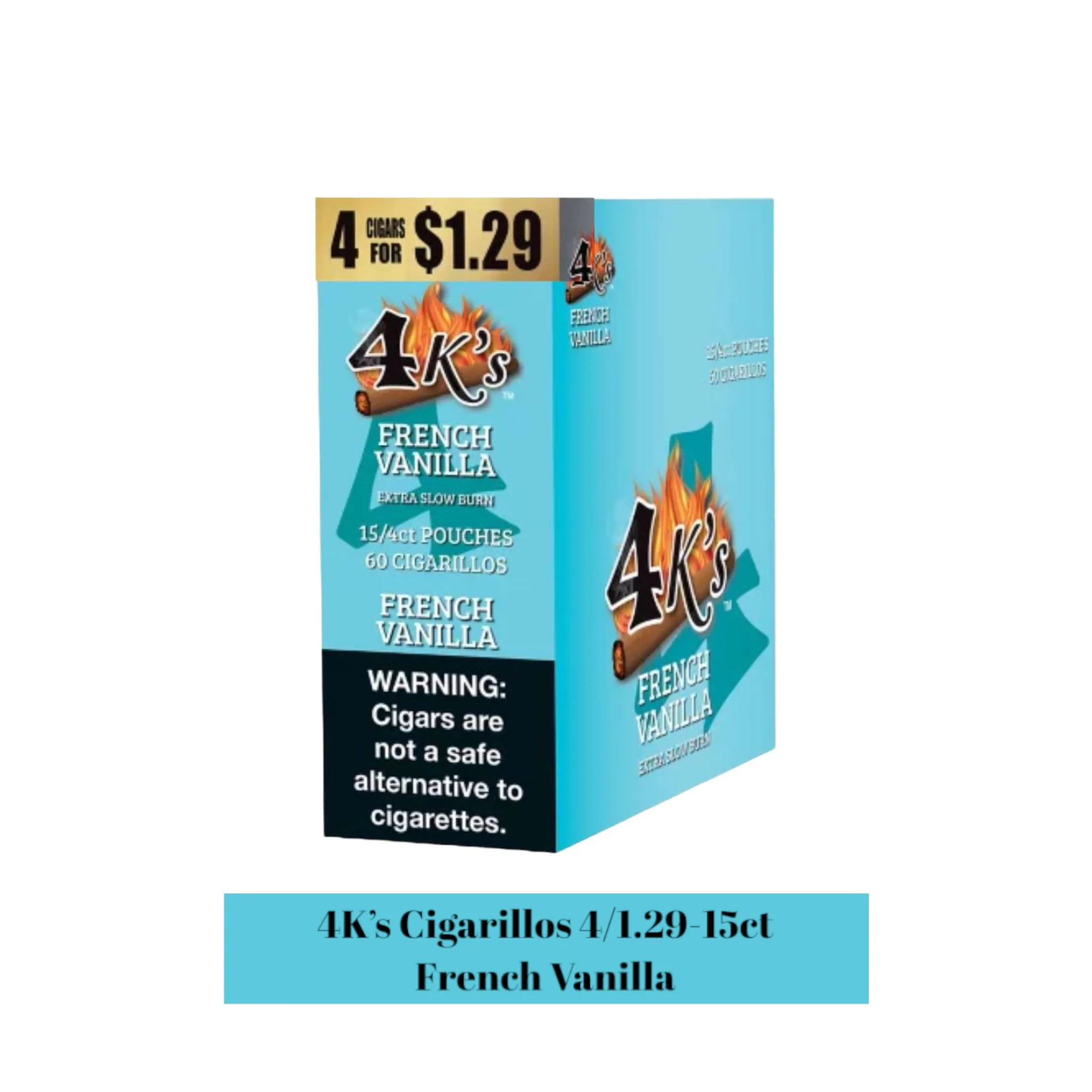 Good Times 4K's Cigarillos 4pk for 1.29- 15ct - Image 5