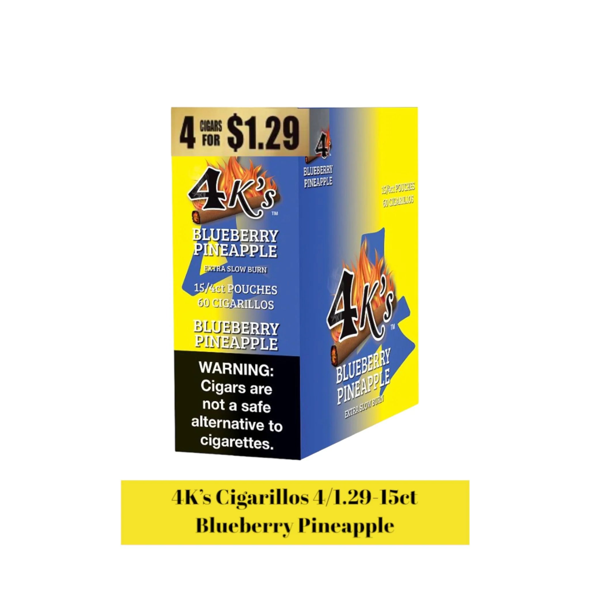 Good Times 4K's Cigarillos 4pk for 1.29- 15ct - Image 6