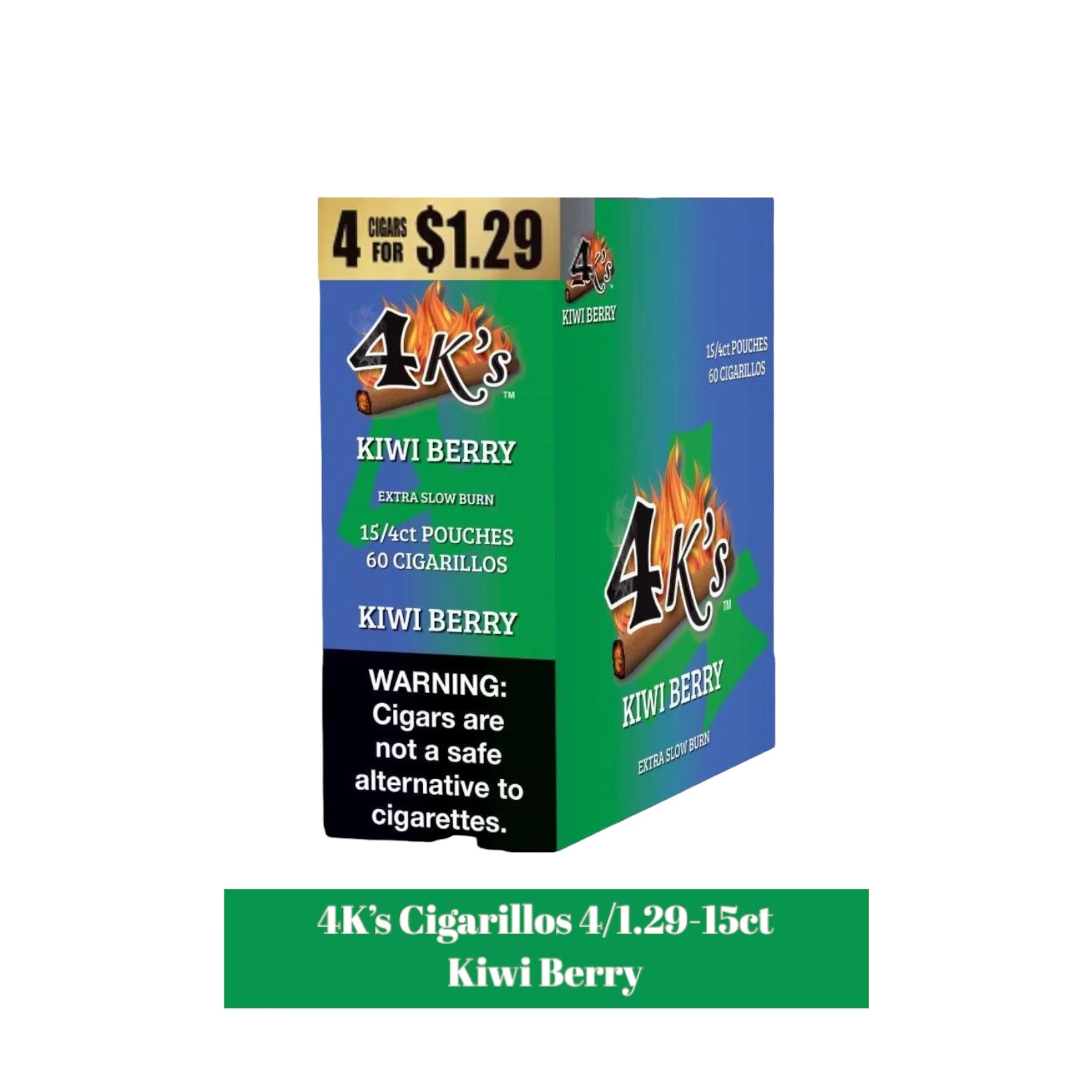 Good Times 4K's Cigarillos 4pk for 1.29- 15ct - Image 7