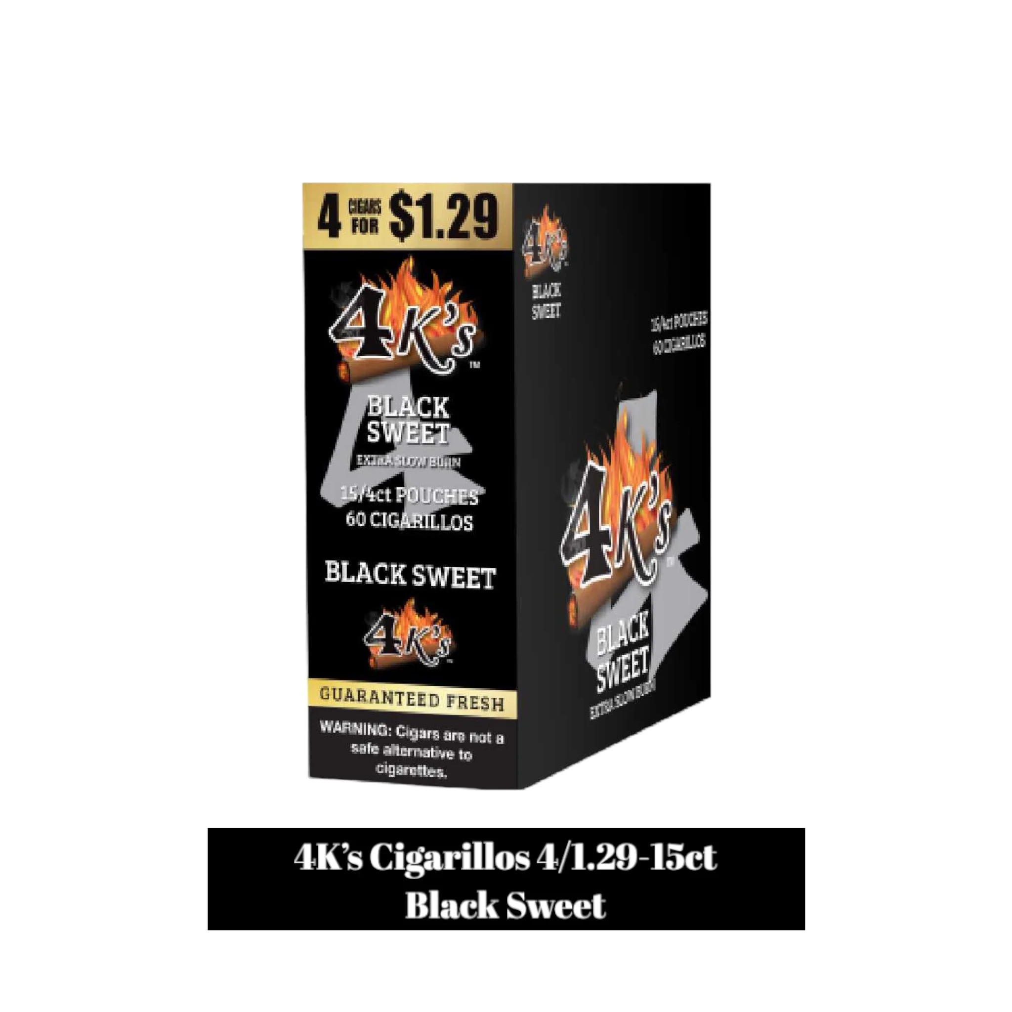 Good Times 4K's Cigarillos 4pk for 1.29- 15ct - Image 8