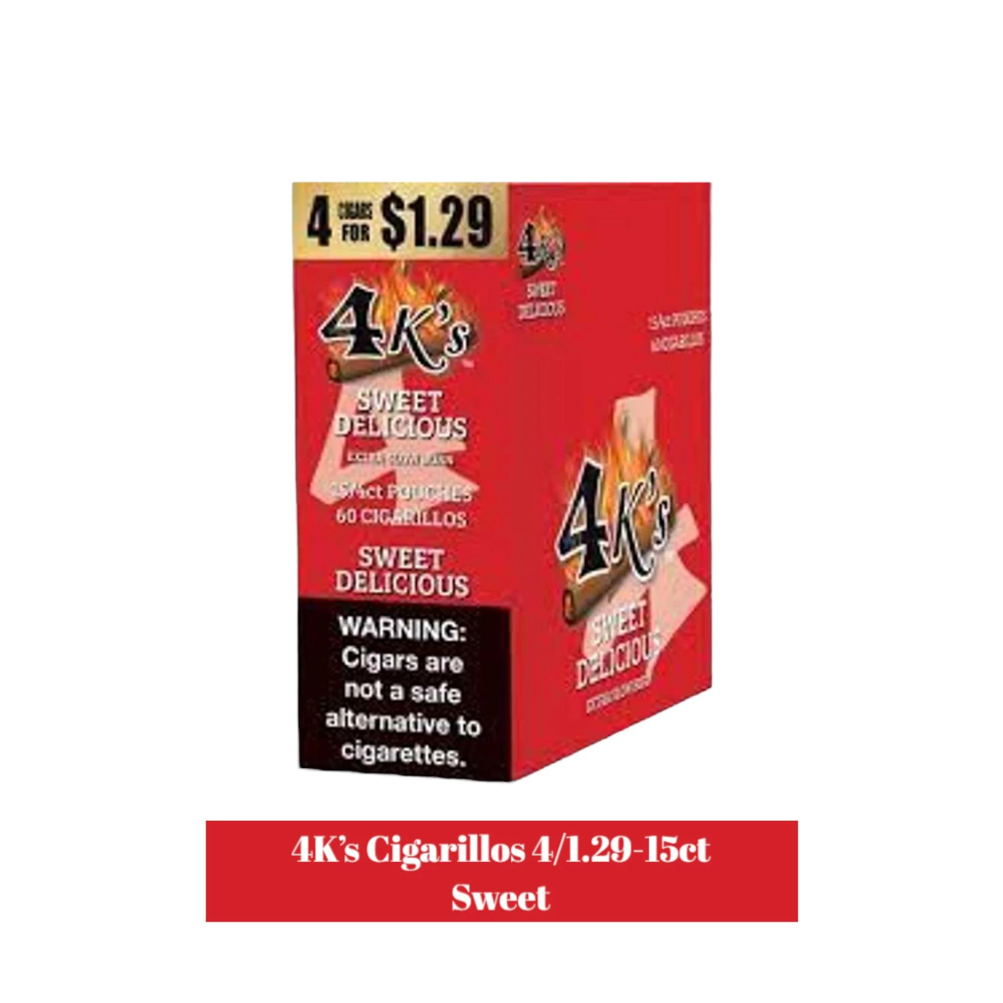 Good Times 4K's Cigarillos 4pk for 1.29- 15ct - Image 9