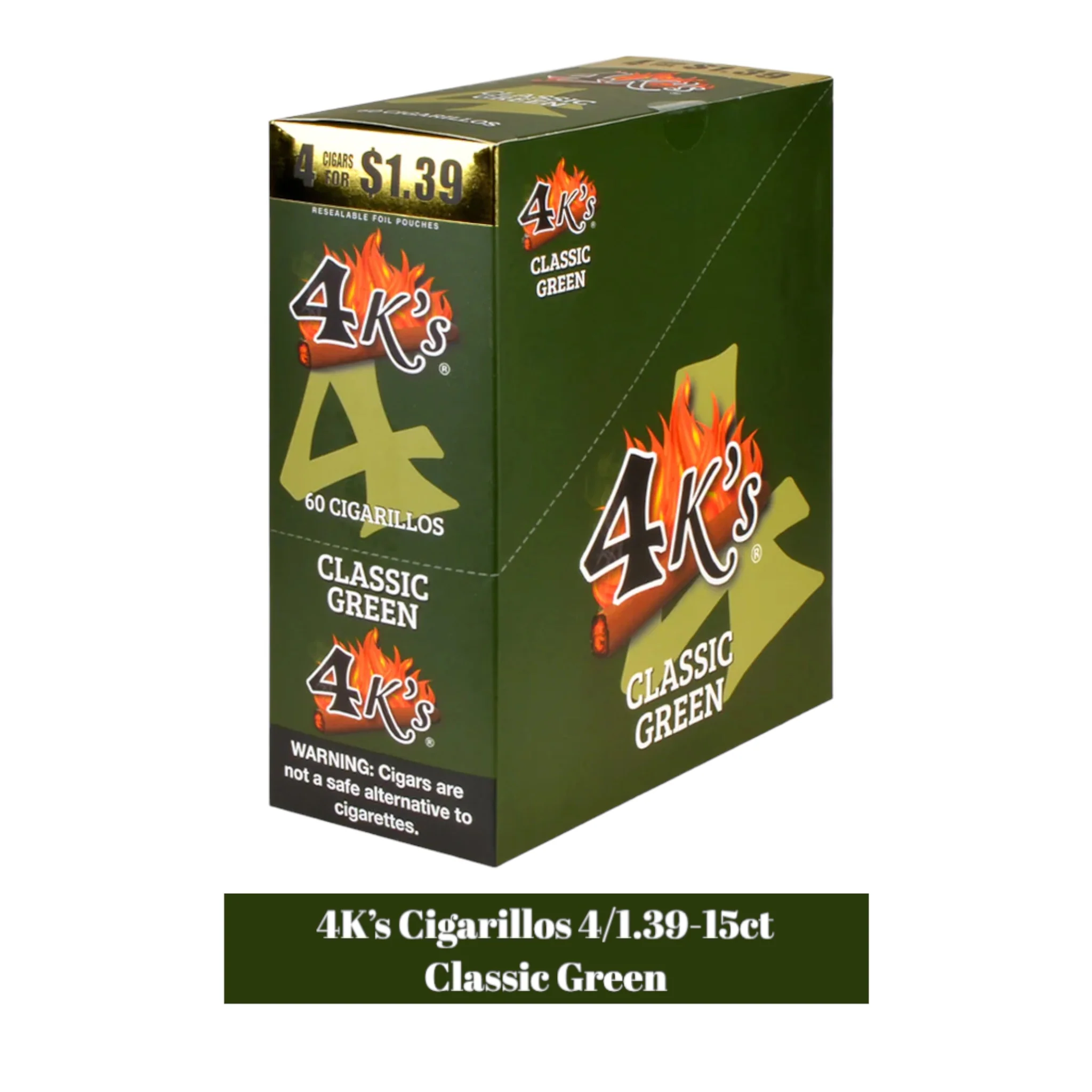 Good Times 4K's Cigarillos 4pk for 1.39- 15ct - Image 10