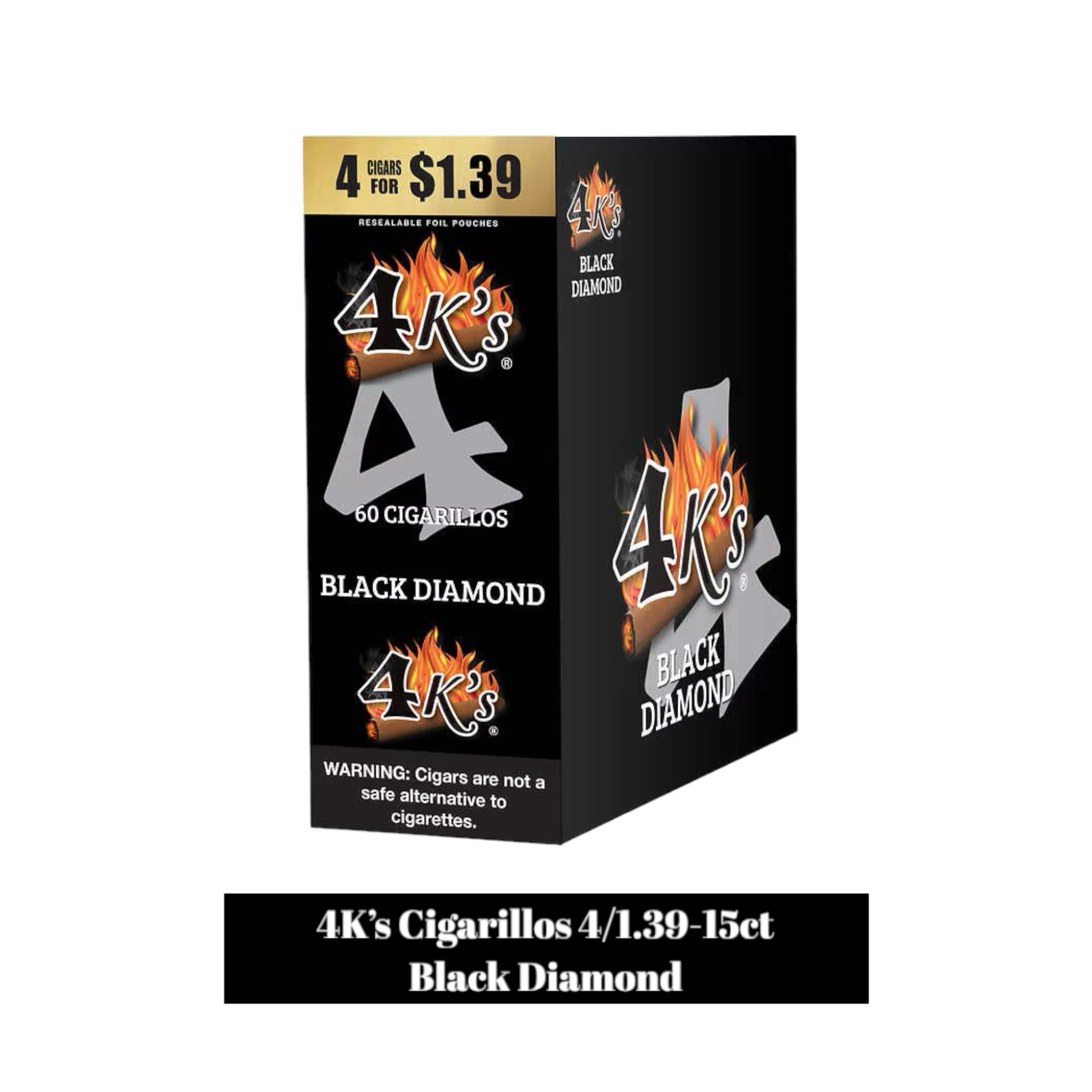 Good Times 4K's Cigarillos 4pk for 1.39- 15ct - Image 12