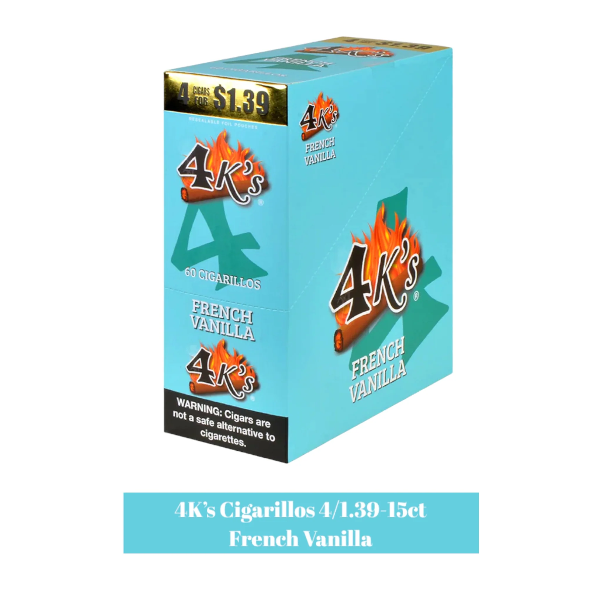 Good Times 4K's Cigarillos 4pk for 1.39- 15ct - Image 14