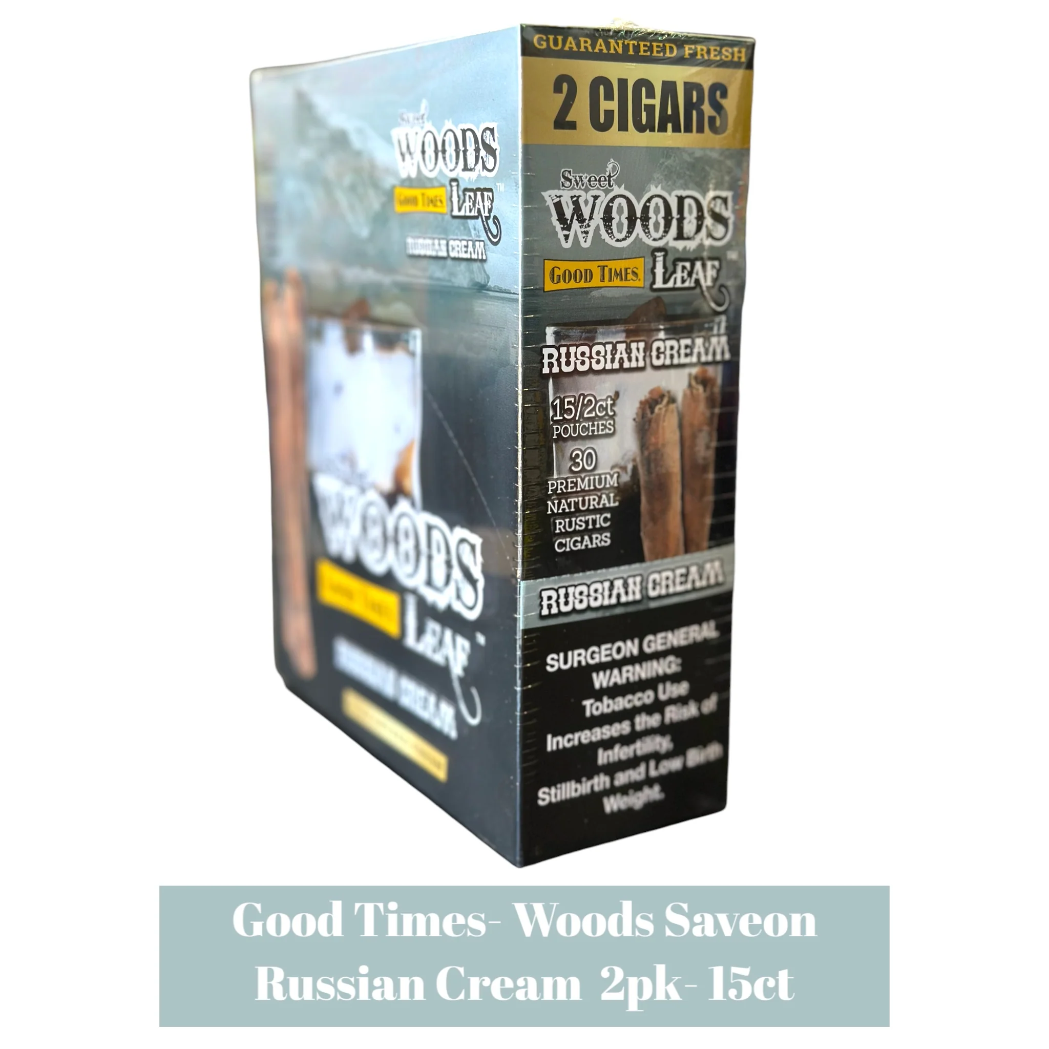Good Times Woods Saveon Cigarillos Pouch 2pk Display- 15ct - Image 6