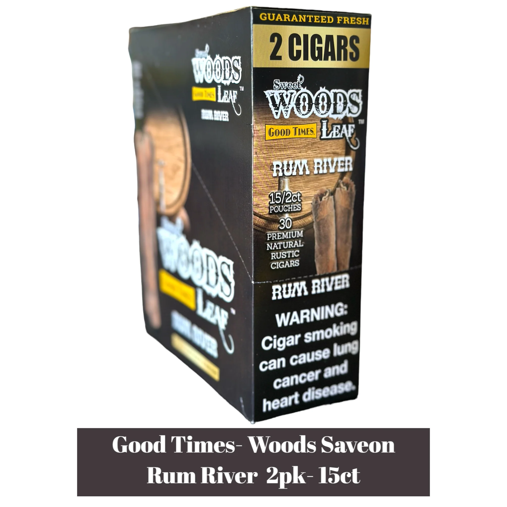 Good Times Woods Saveon Cigarillos Pouch 2pk Display- 15ct - Image 8