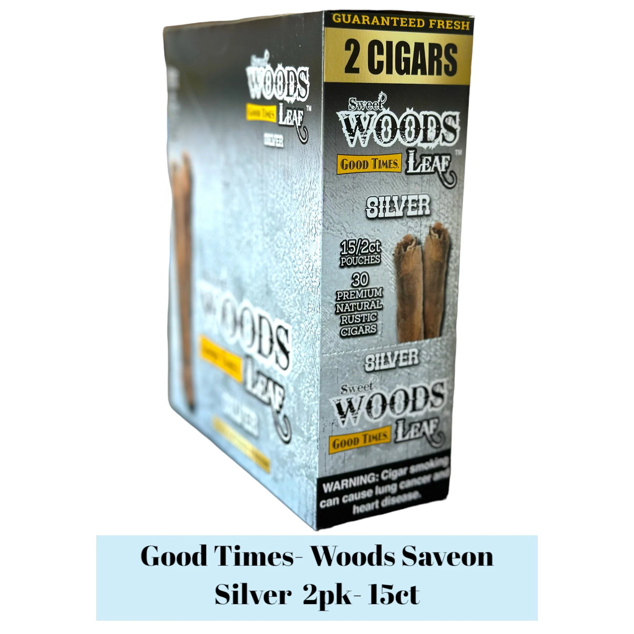 Good Times Woods Saveon Cigarillos Pouch 2pk Display- 15ct - Image 9