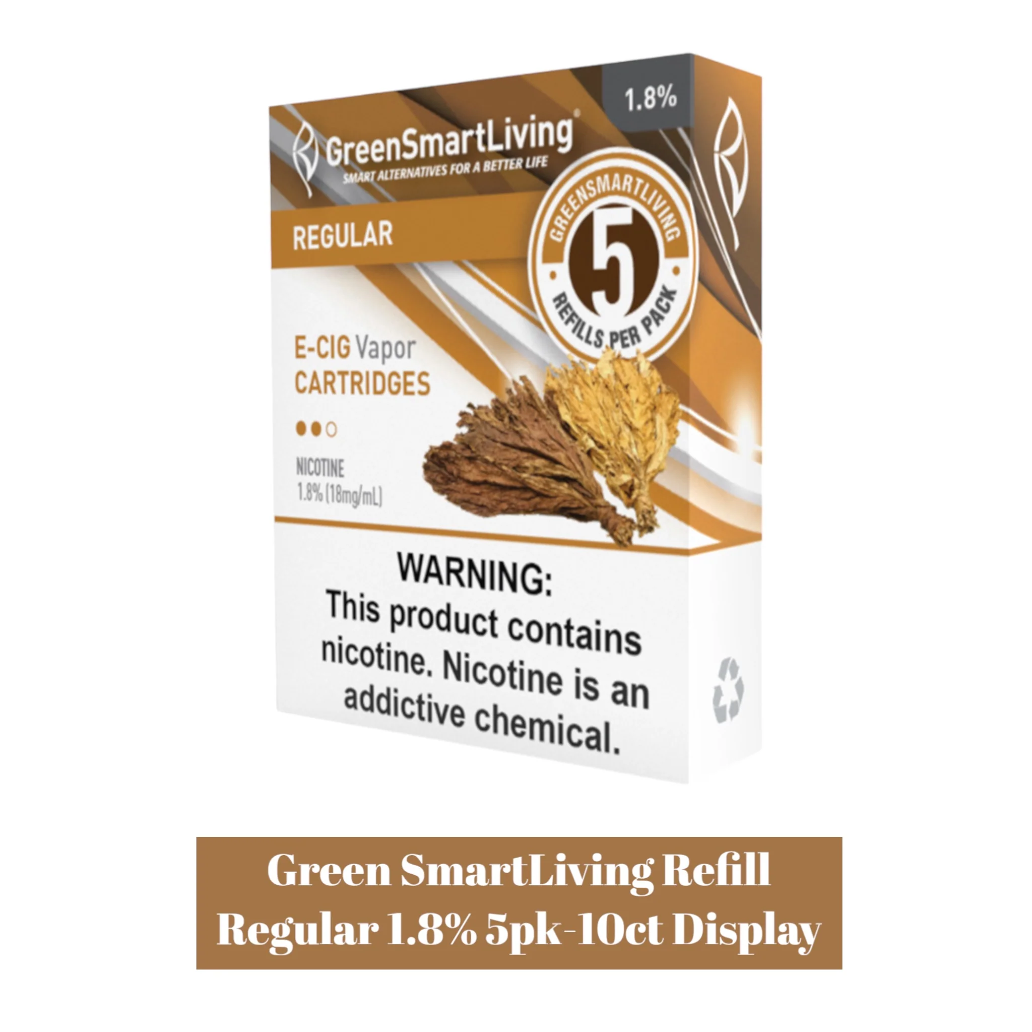Green Smart Living Refill Regular 2.4% 5-pk 10ct - Image 3