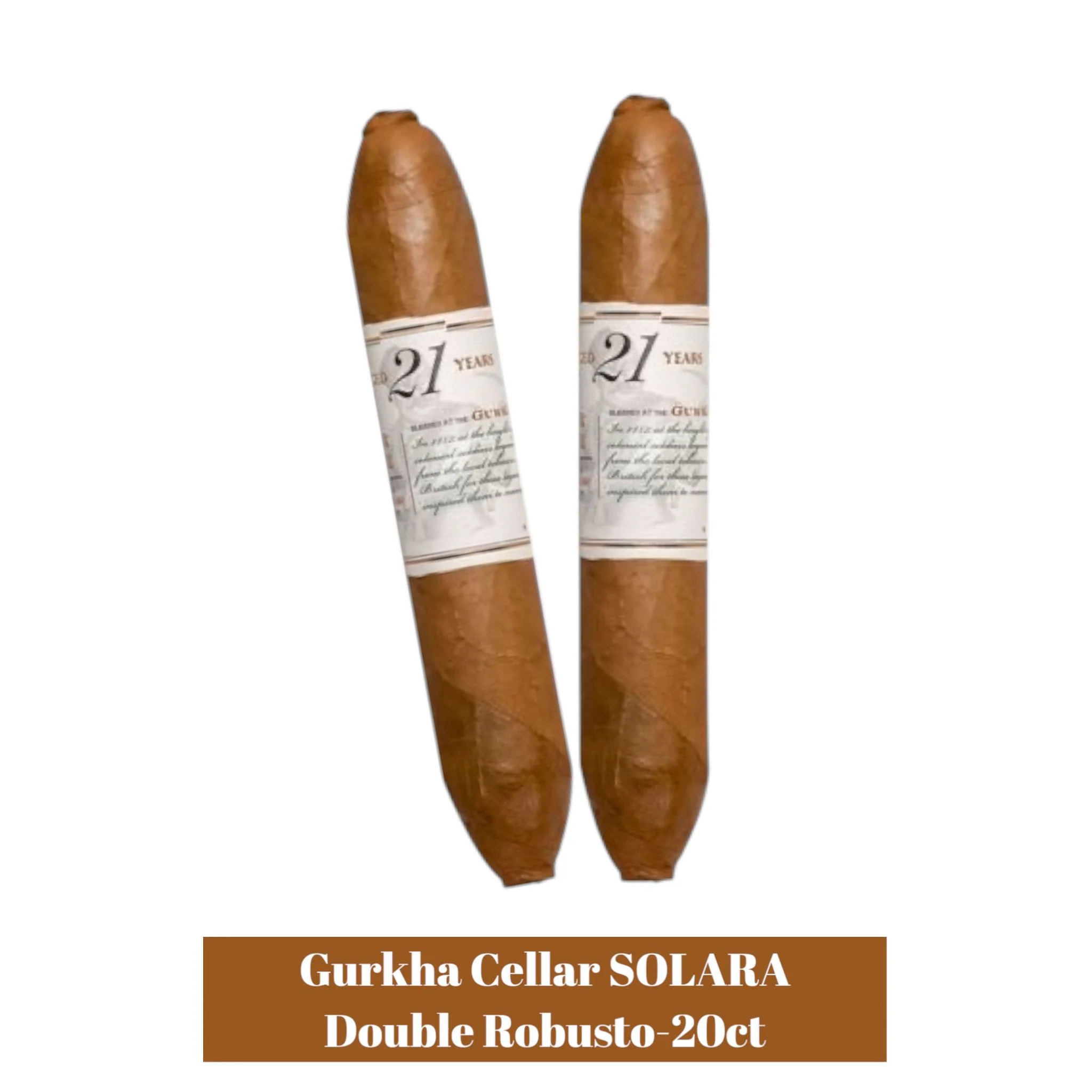 Gurkha Cellar SOLARA Double Robusto- 20ct - Image 2