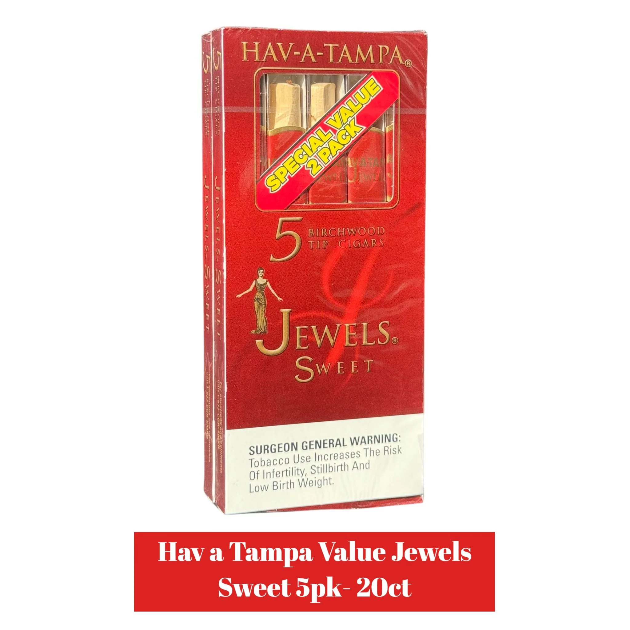 Hav a Tampa Value Jewels Sweet 5pk- 20ct - Image 2