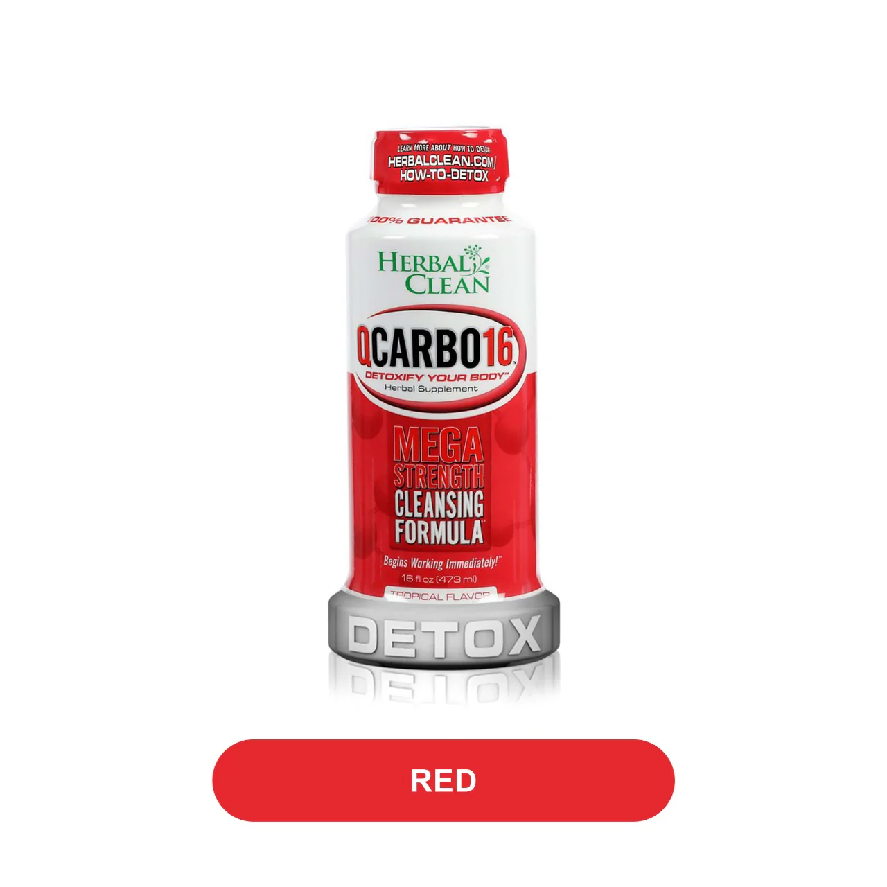 Herbal Clean QCarbo 16oz Same day Detox - Image 3