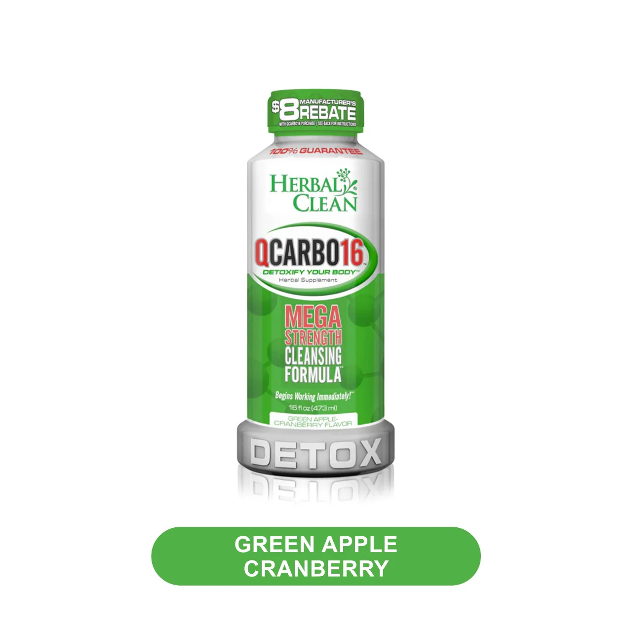 Herbal Clean QCarbo 16oz Same day Detox - Image 6