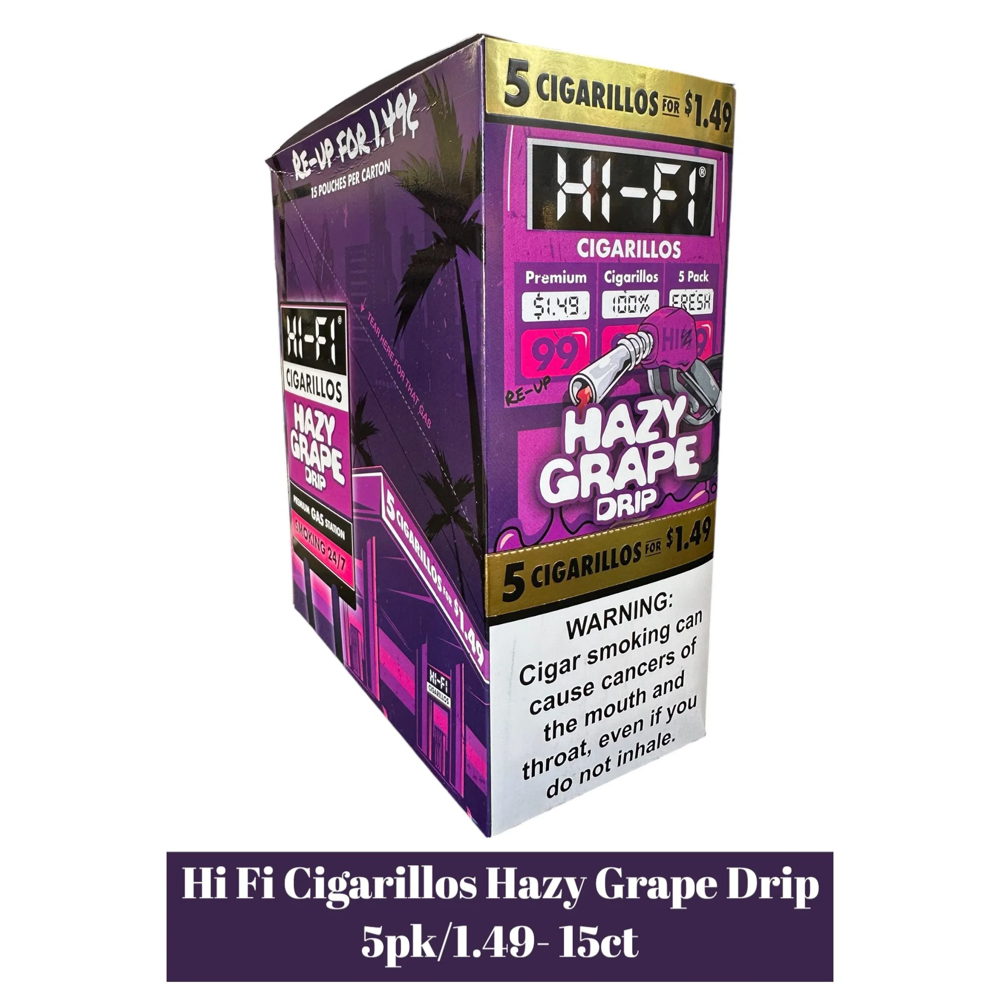 Hi Fi Cigarillos 5pk/1.49- 15ct - Image 4