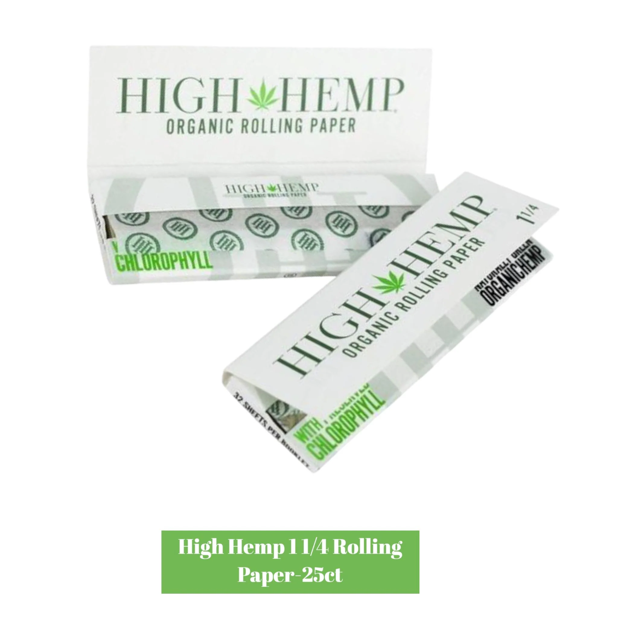 High Hemp 11/4 Rolling Paper-25ct - Image 2
