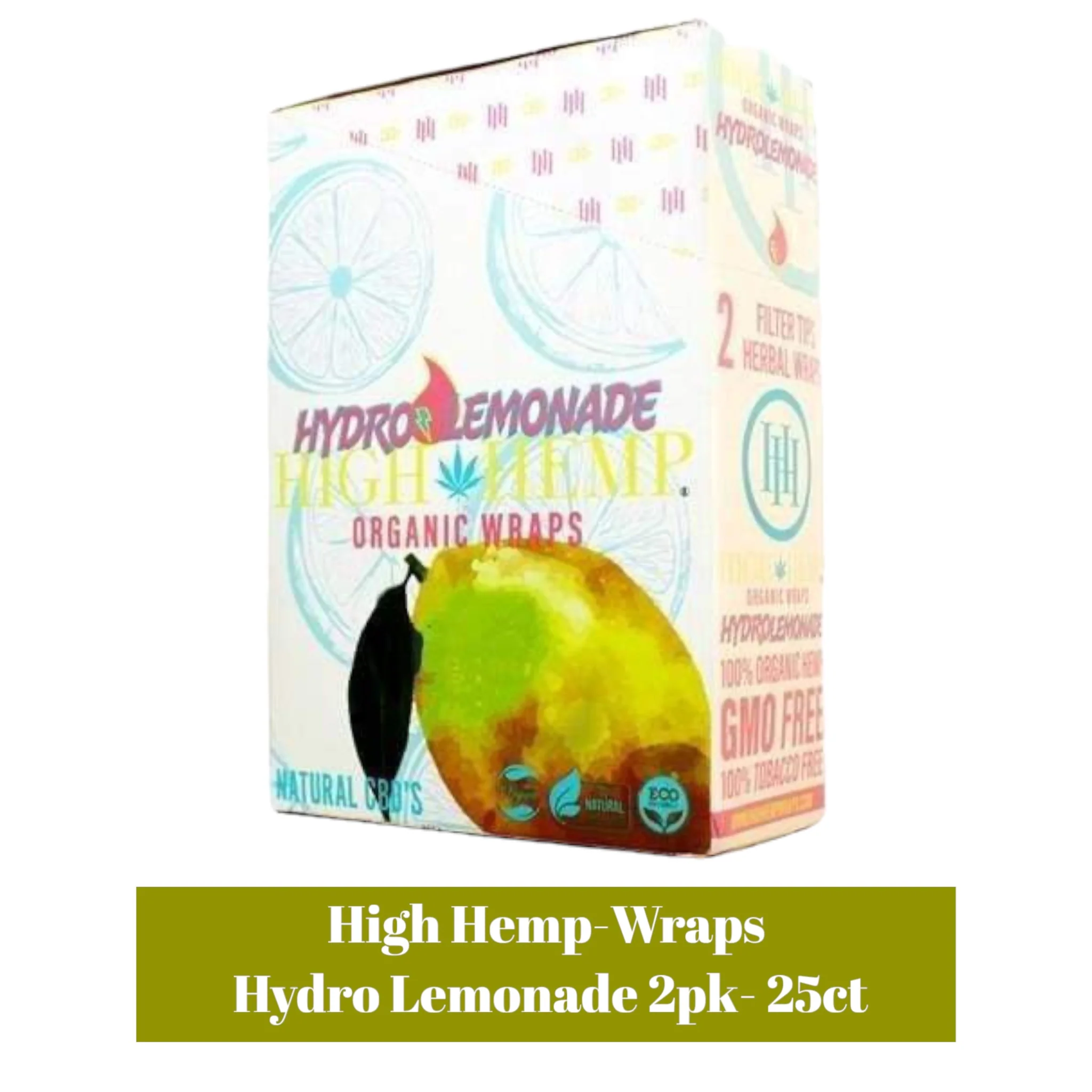 High Hemp Herbal Blunt Wraps 2pk- 25ct - Image 14