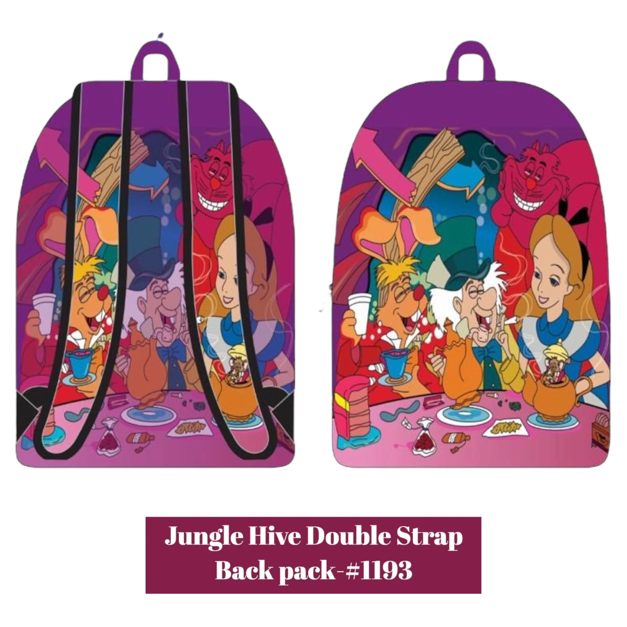Jungle Hive Double Strap Backpack - Image 3