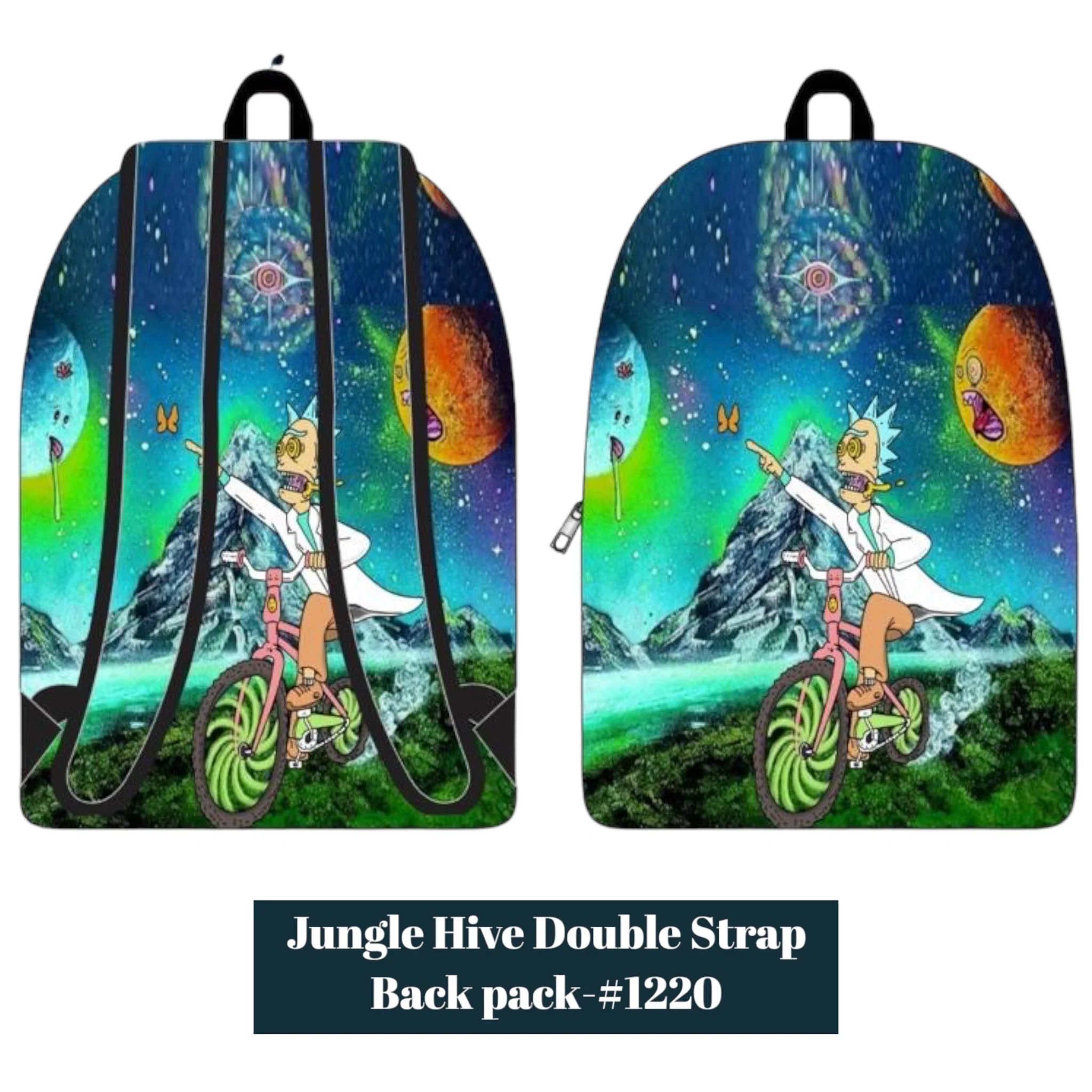 Jungle Hive Double Strap Backpack - Image 6