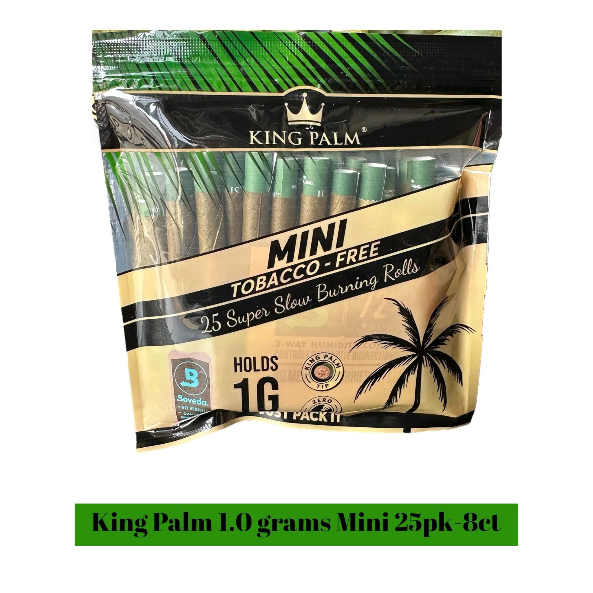 King Palm 1.0 grams Mini 25pk - 8ct - Image 2