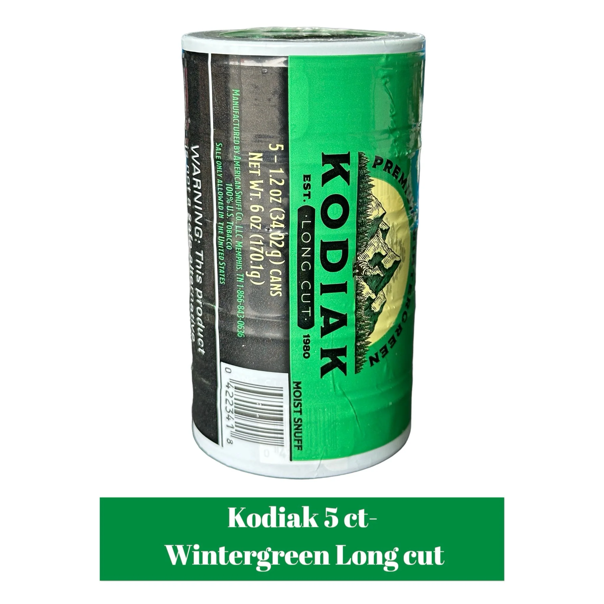 Kodiak Wintergreen Long Cut - 5ct - Image 2