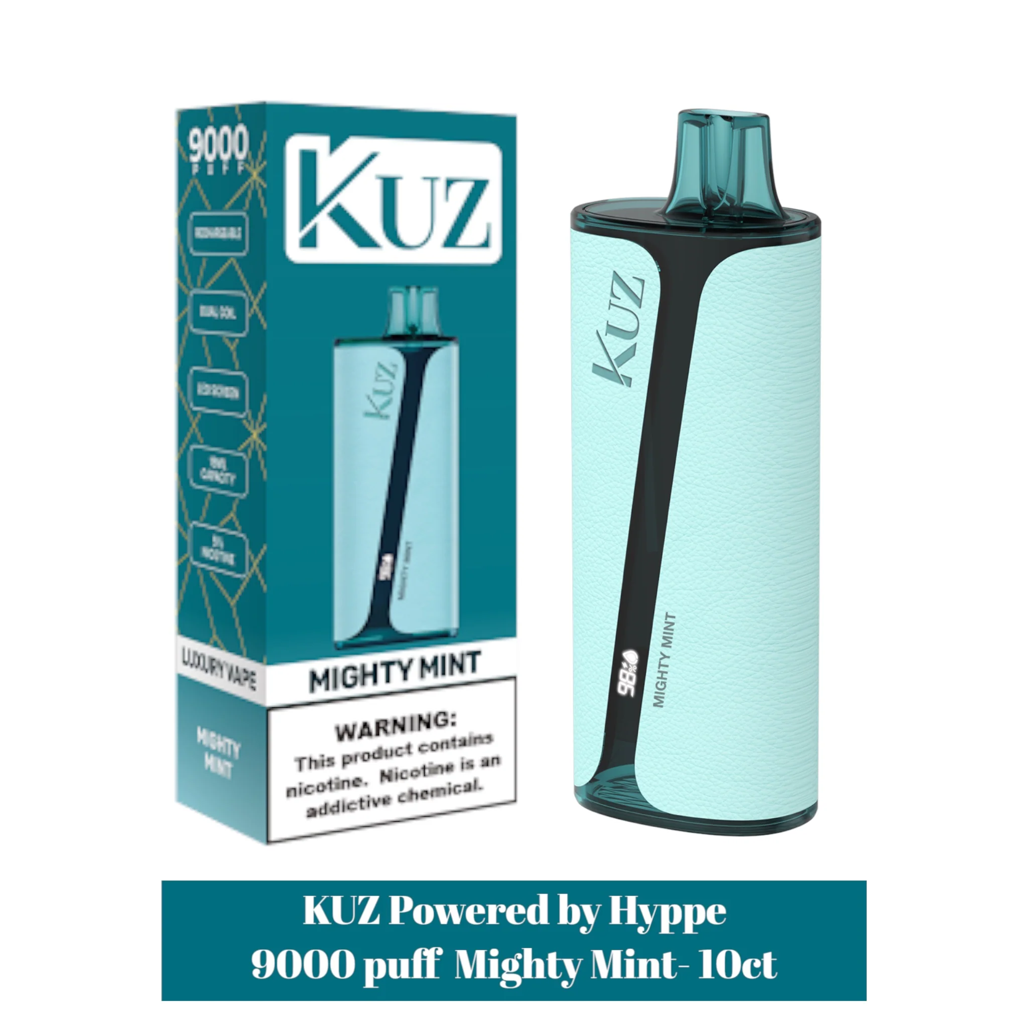 Kuz 9000 puff 5% Disposable Vape -10 pack - Image 6