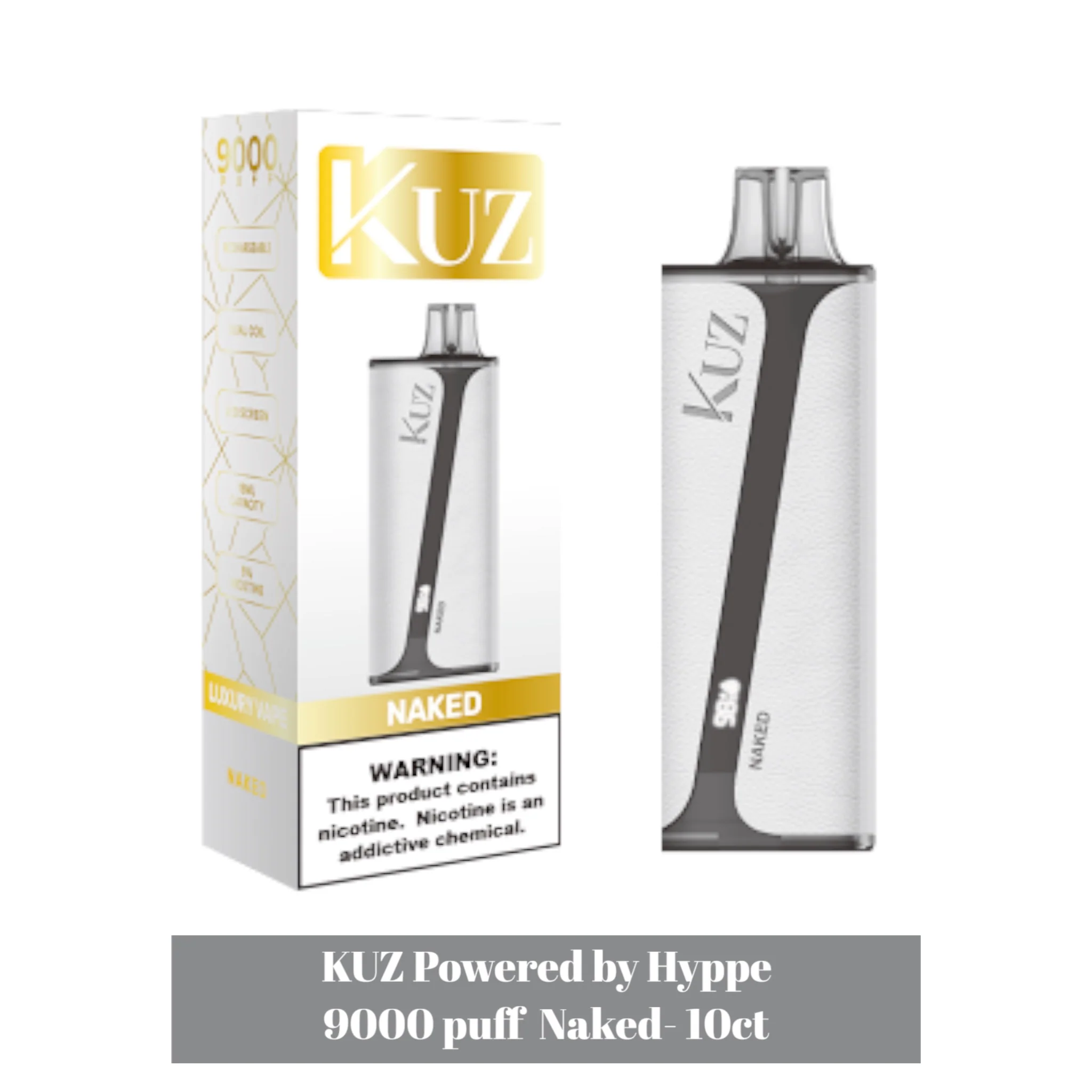 Kuz 9000 puff 5% Disposable Vape -10 pack - Image 9