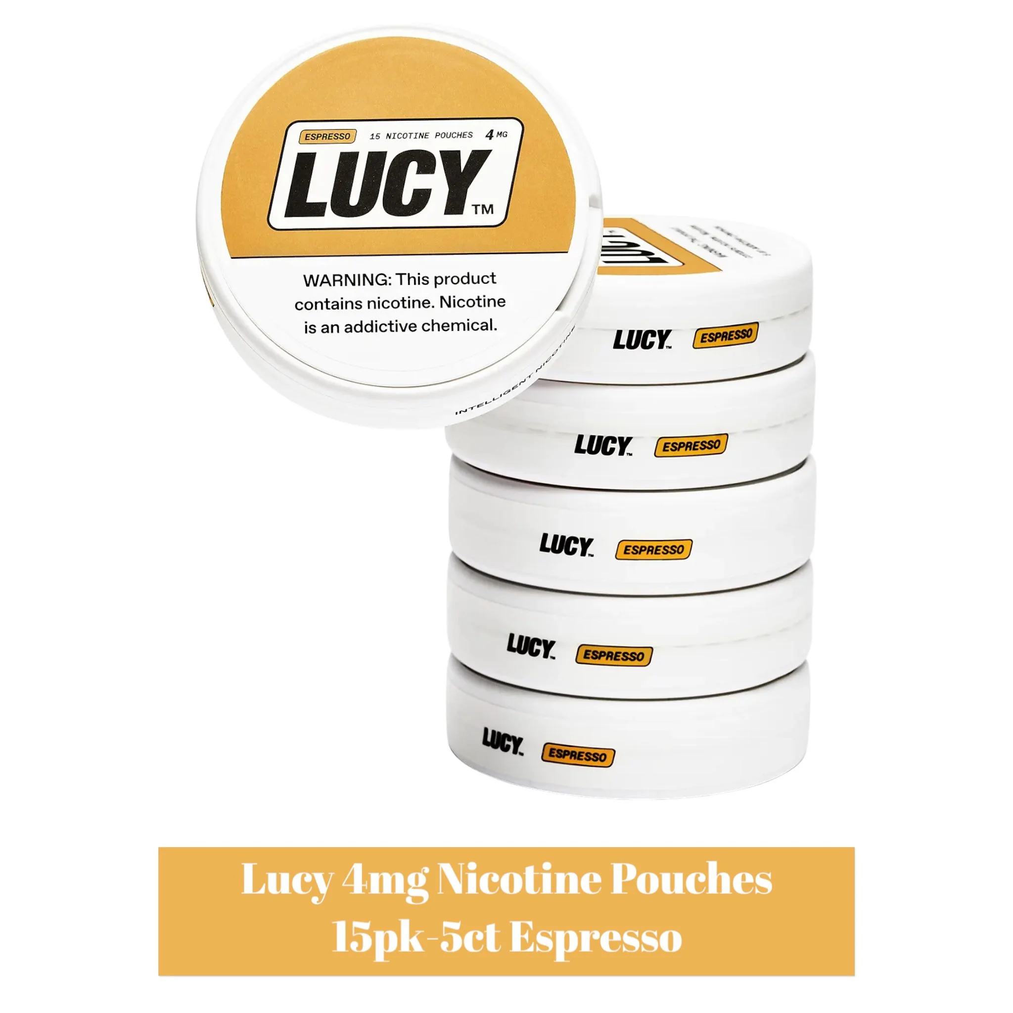 LUCY Nicotine Pouches 4mg 15pk -5ct - Image 4