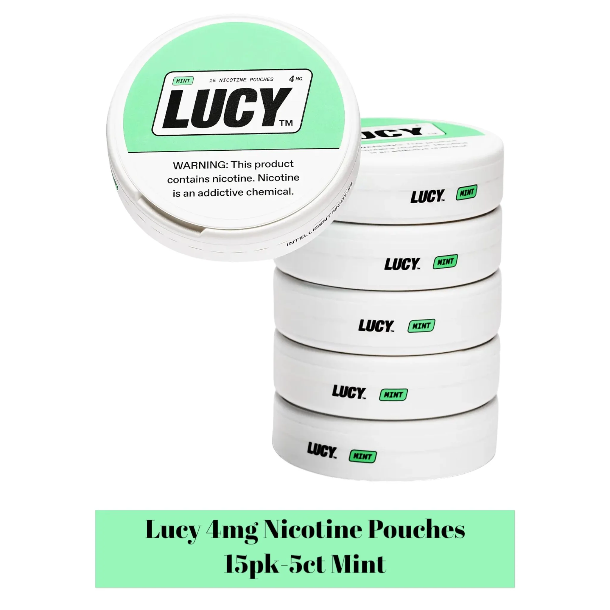 LUCY Nicotine Pouches 4mg 15pk -5ct - Image 6