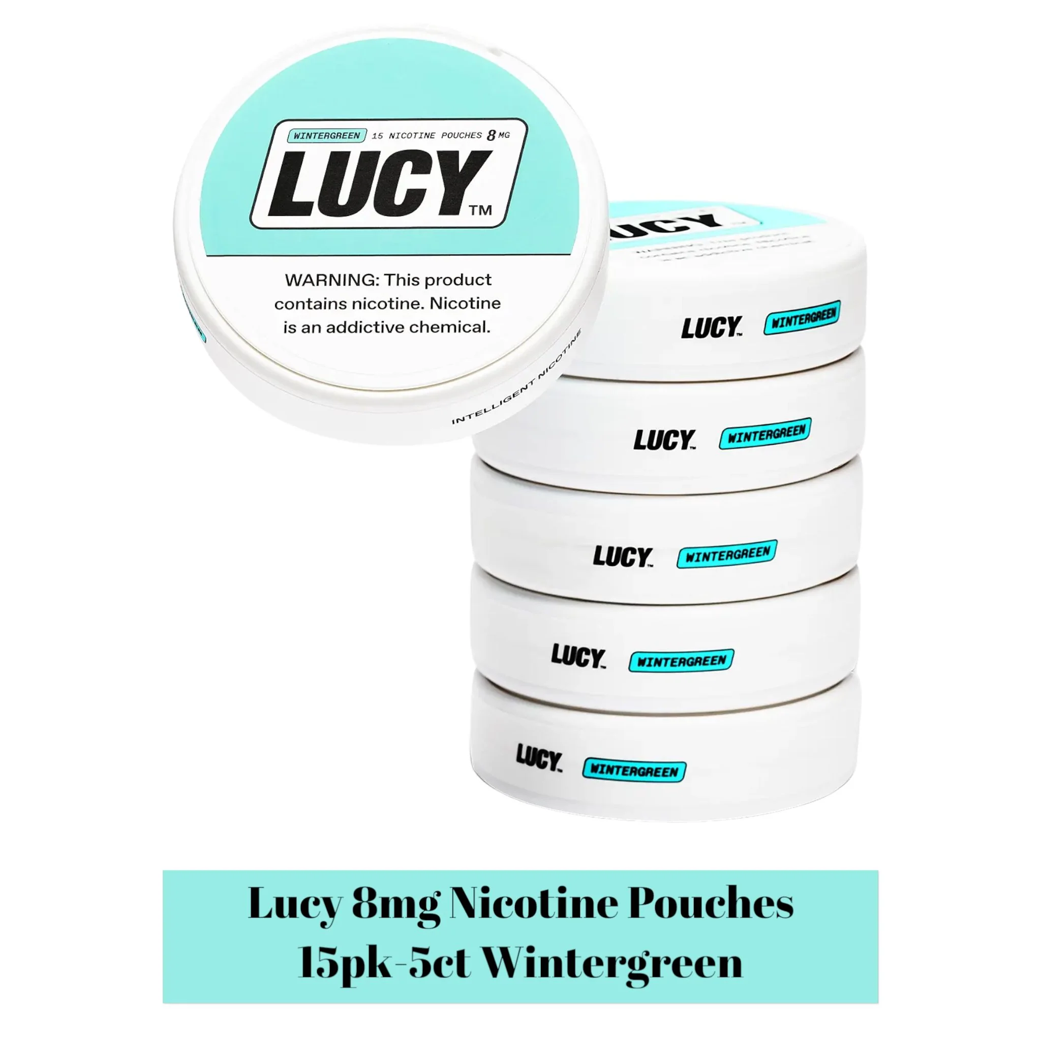 LUCY Nicotine Pouches 8mg 15pk -5ct - Image 7