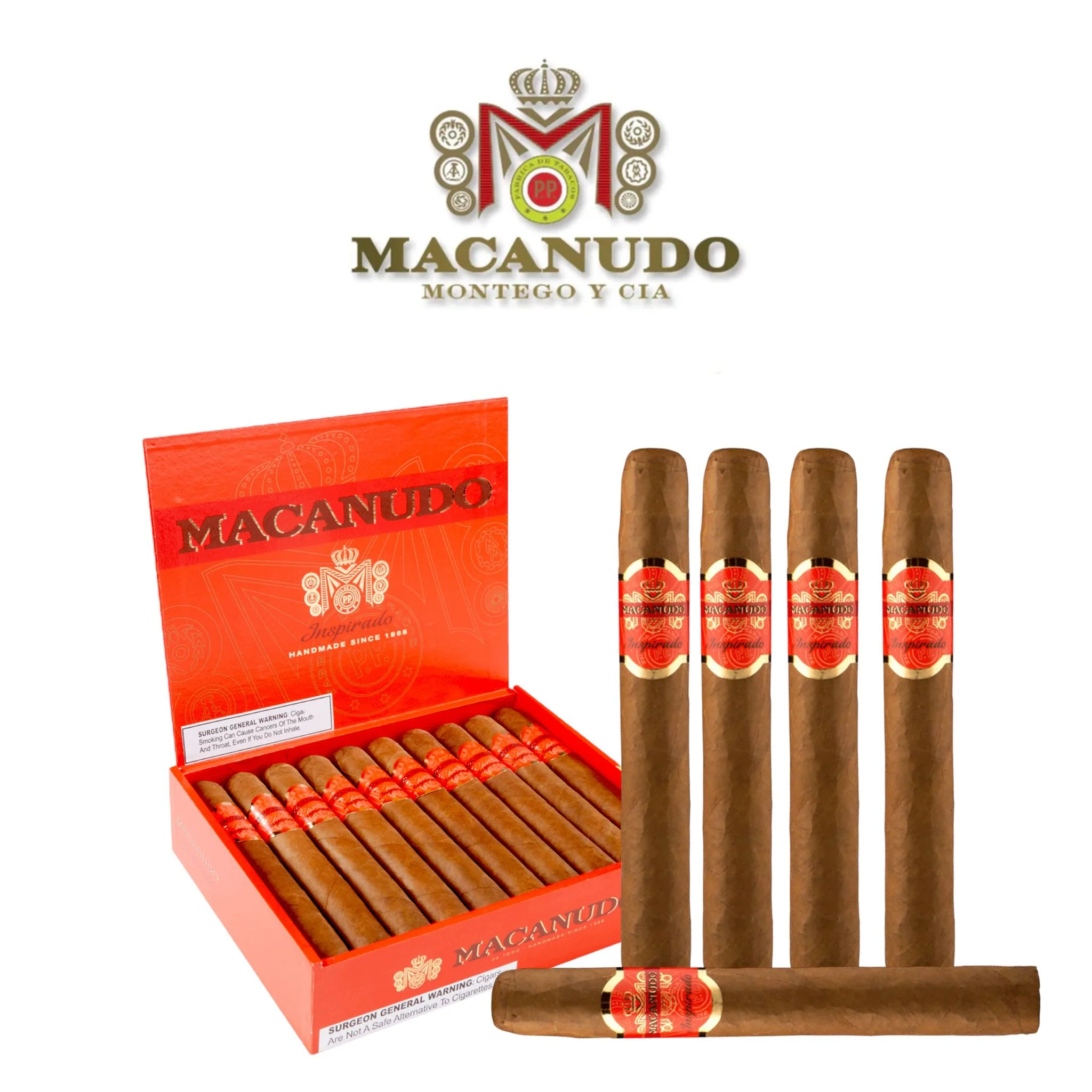 Macanudo Orange Inspirado Toro-20ct Display