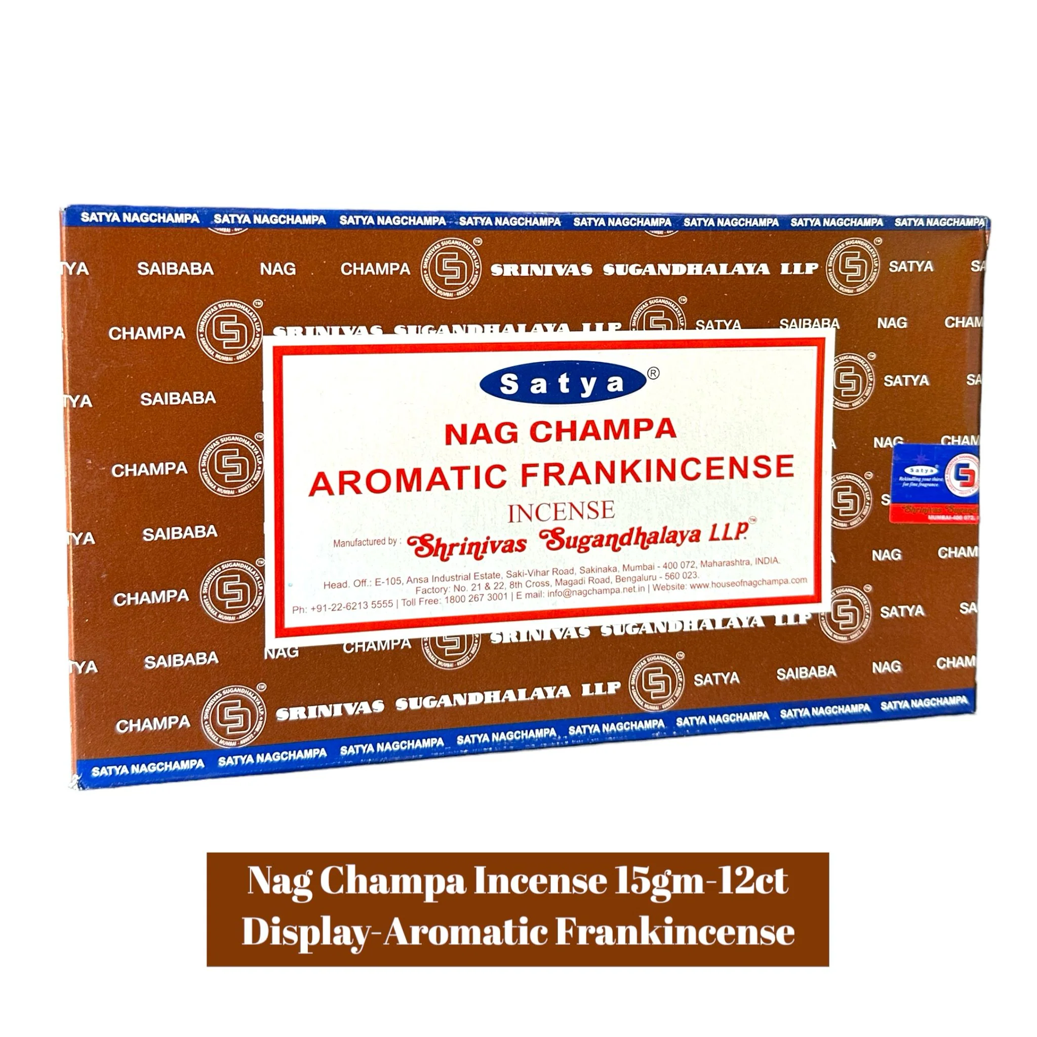 Nag Champa 15gm Display - Image 14