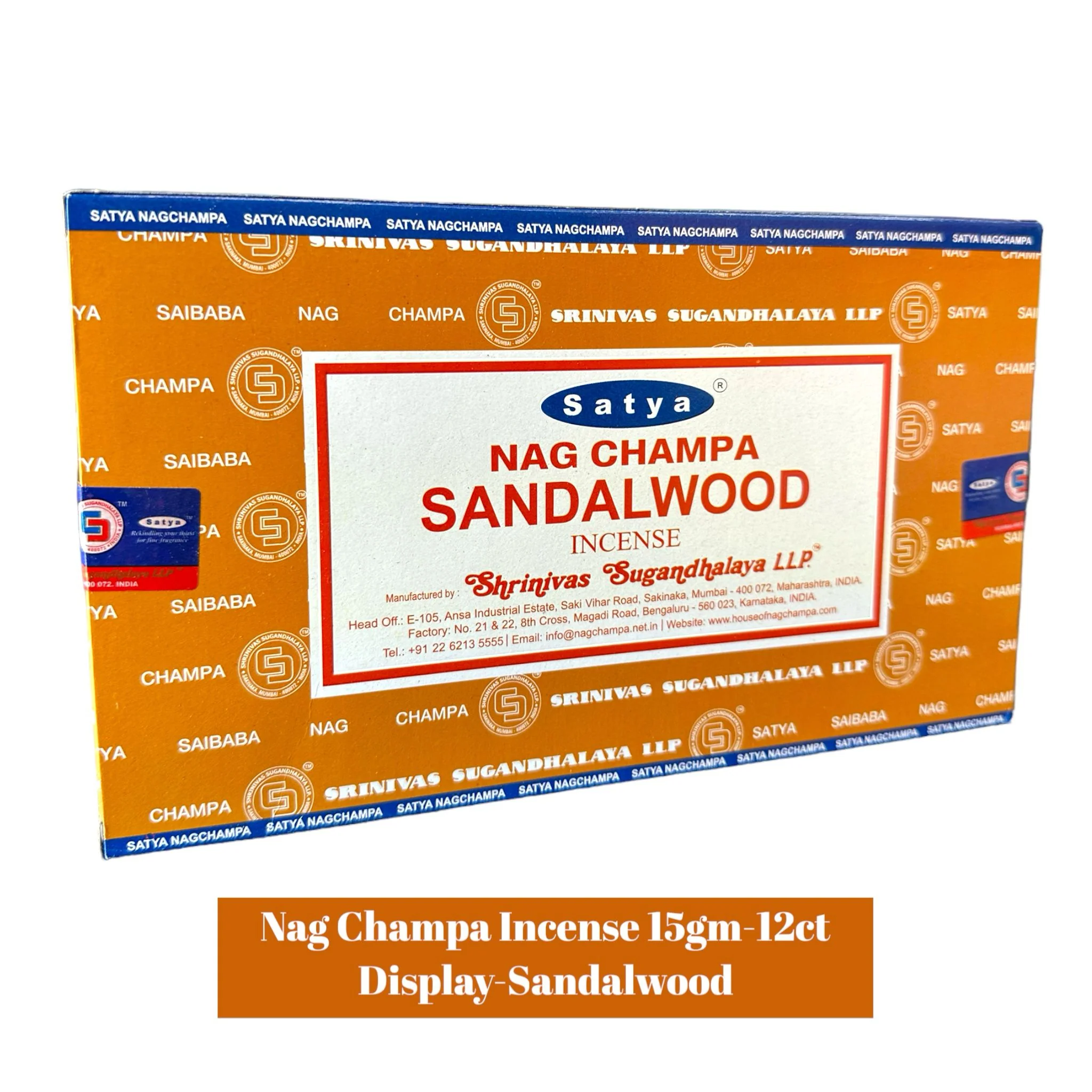 Nag Champa 15gm Display - Image 22