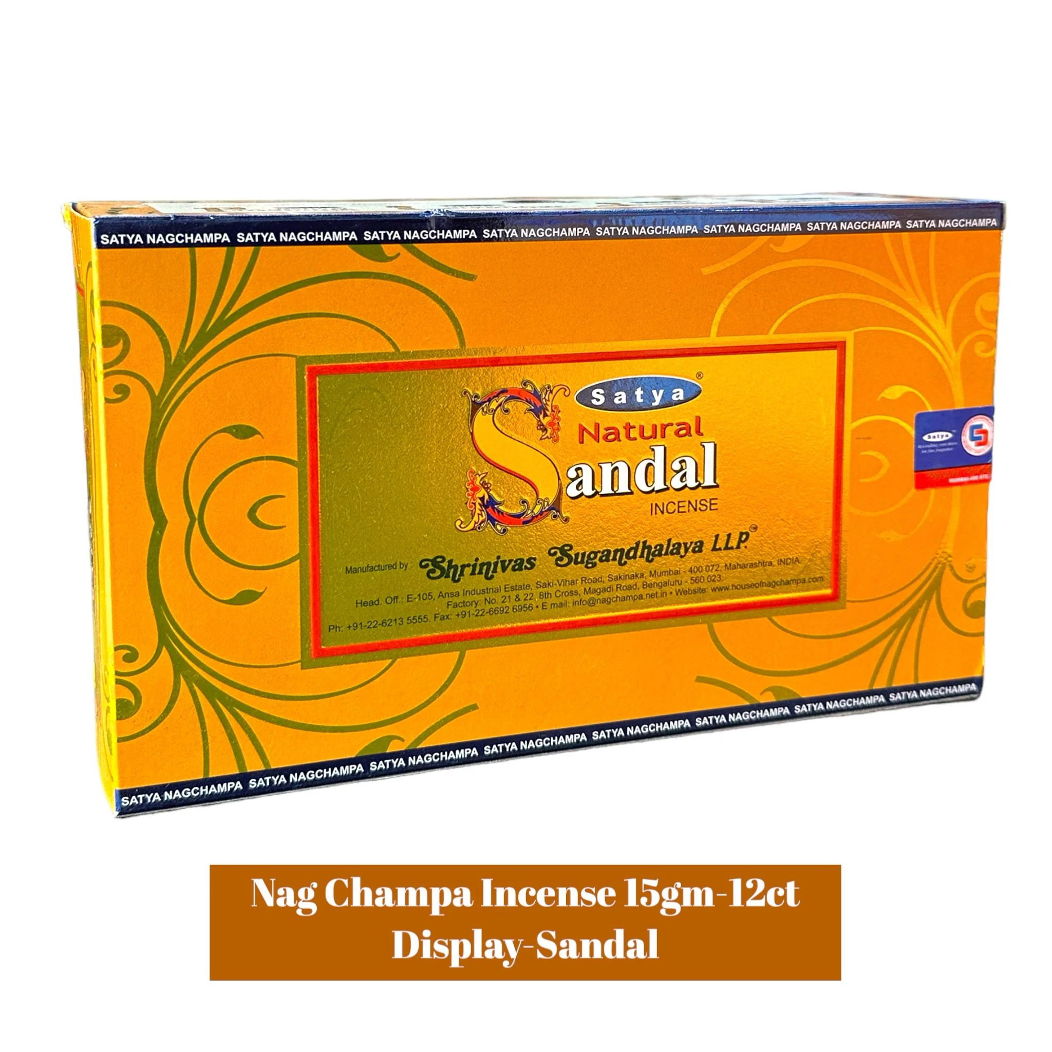 Nag Champa 15gm Display - Image 44