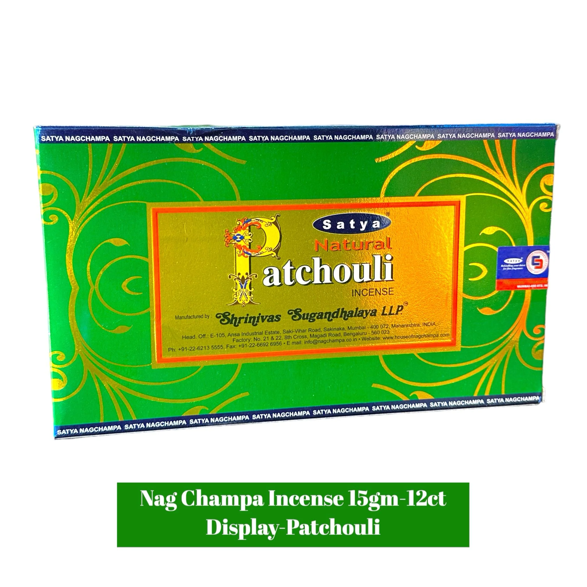 Nag Champa 15gm Display - Image 48