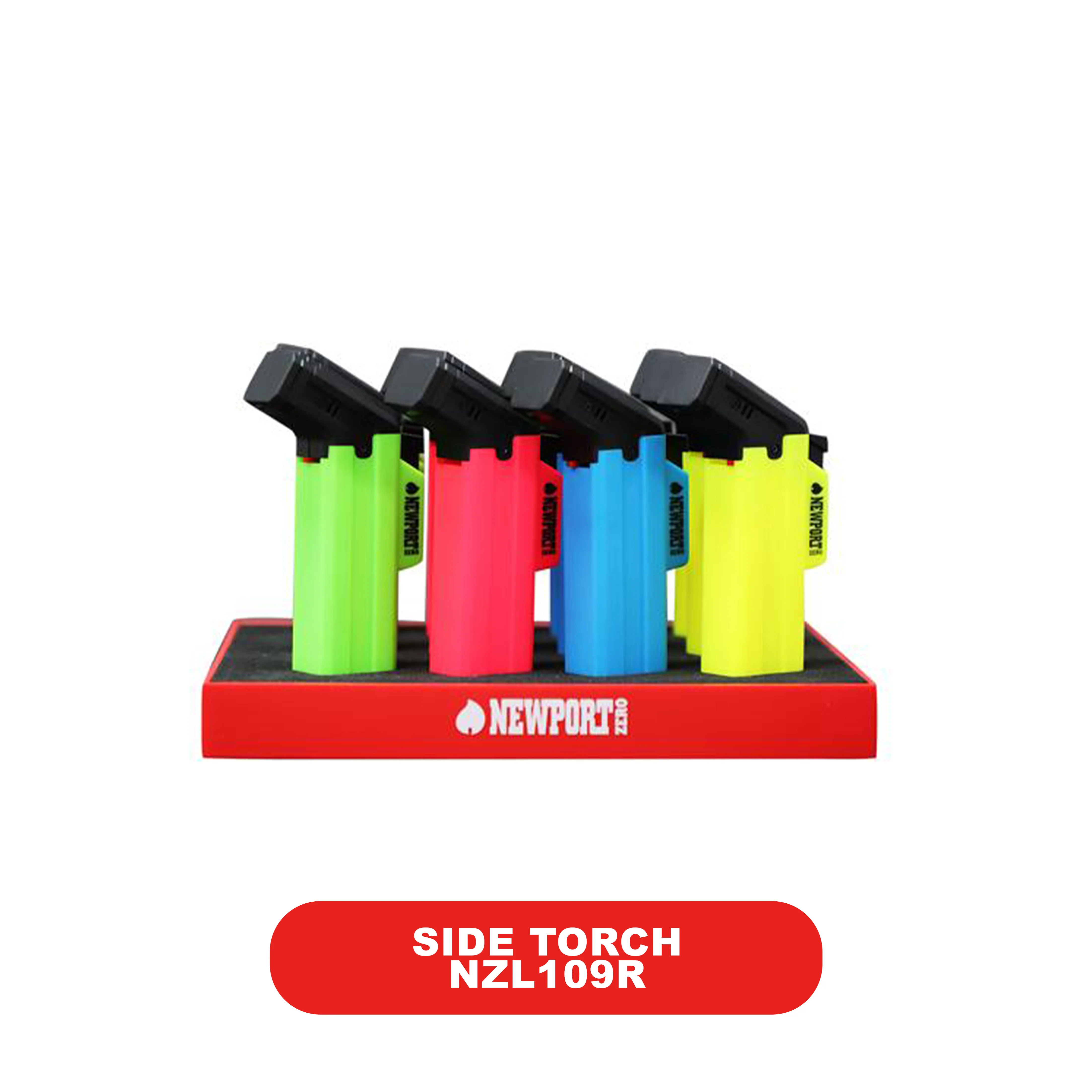 NZL109R-Newport Zero Medium Side Neon Torch- 12ct - Image 2