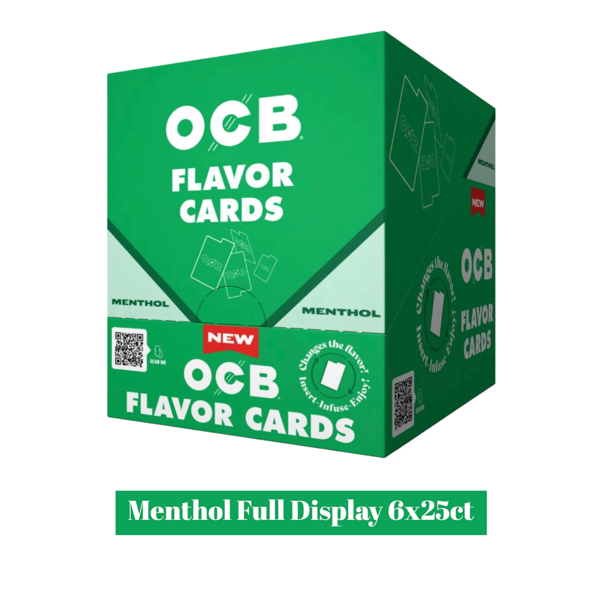 OCB Flavor Card Single 25ct and Full Display - Image 3