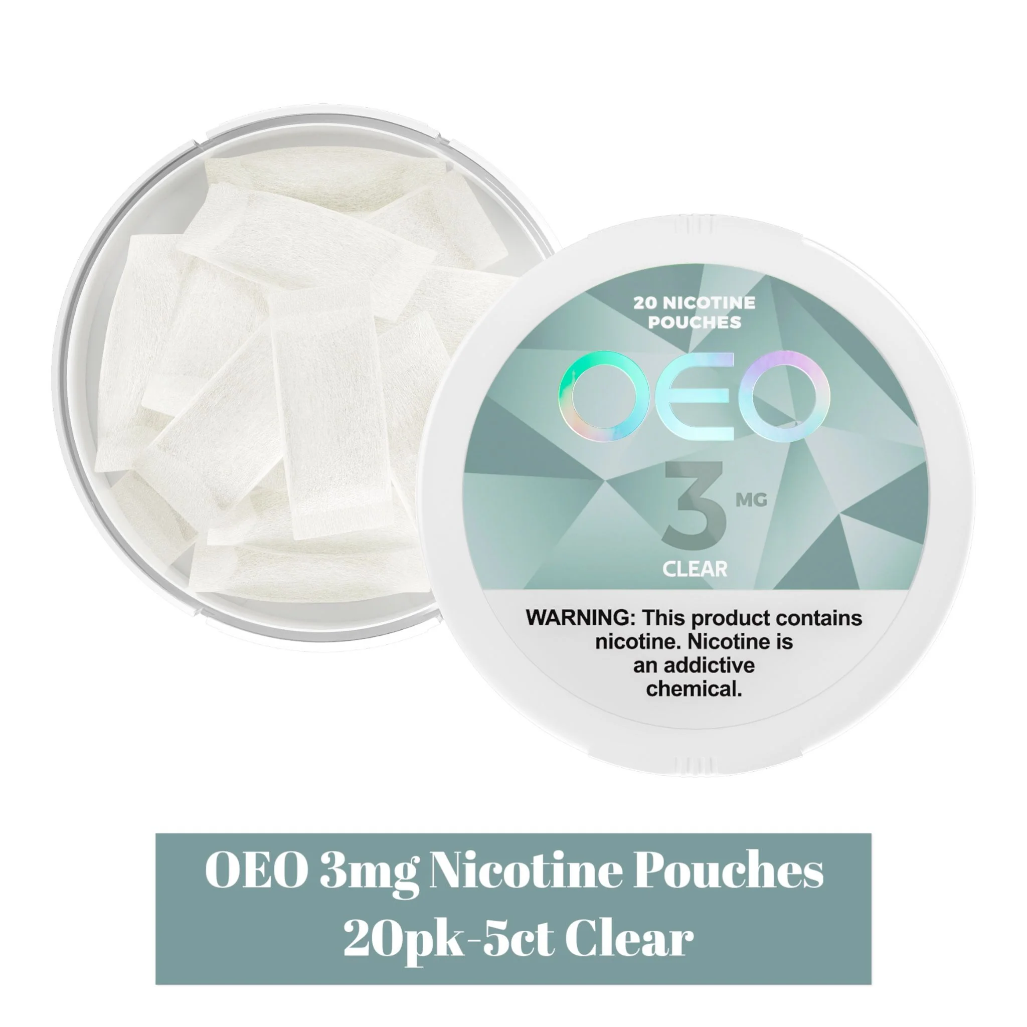 OEO Nicotine Pouch 3mg 20pk- 5ct - Image 4
