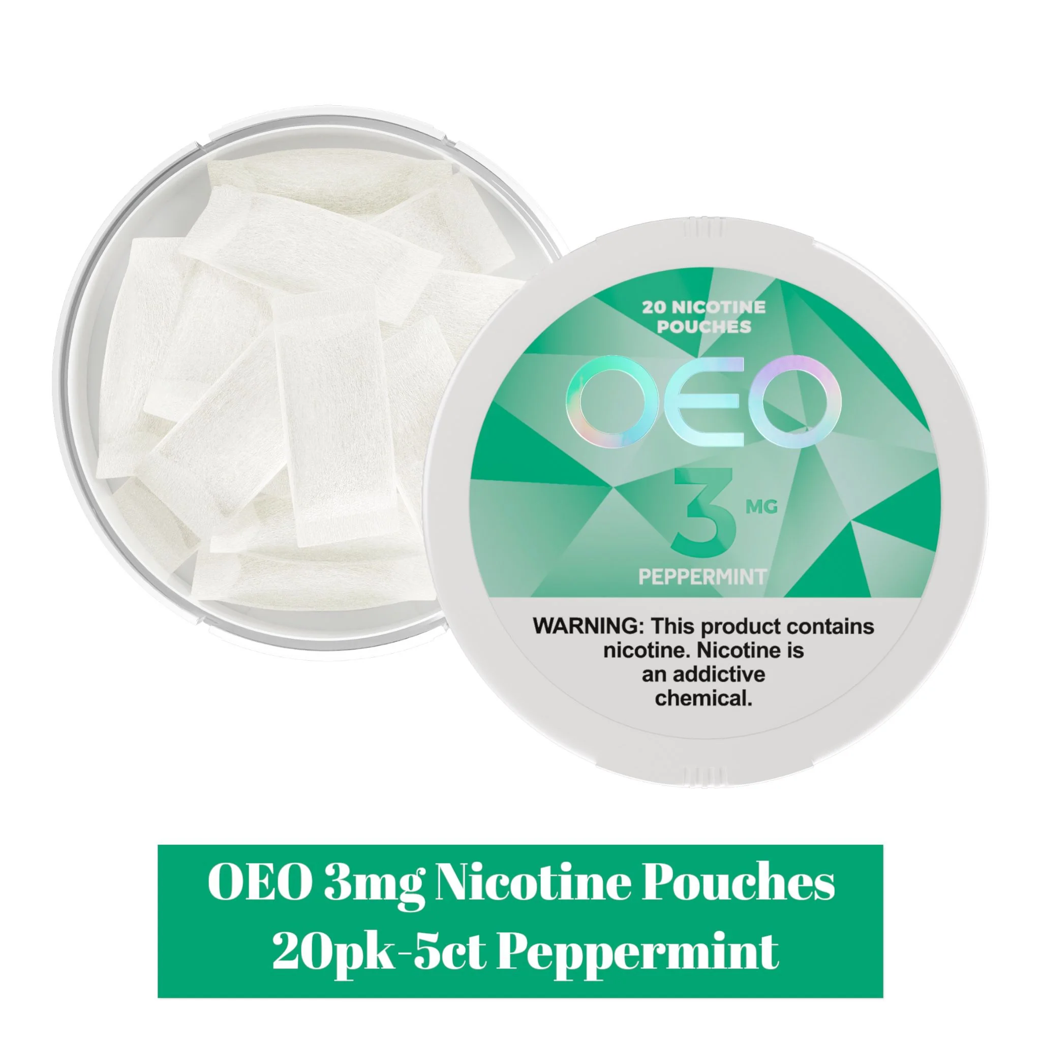 OEO Nicotine Pouch 3mg 20pk- 5ct - Image 6