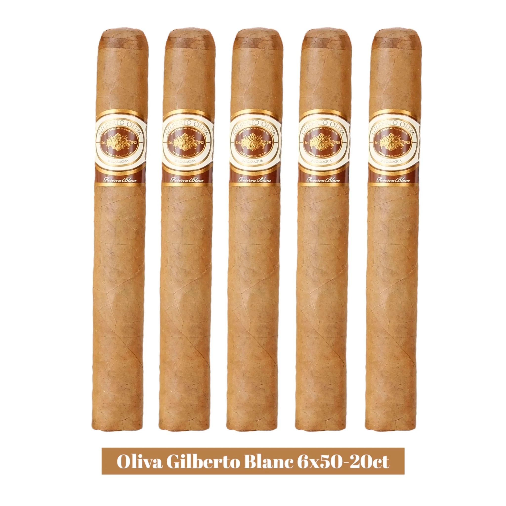 Oliva Gilberto Blanc 6x50-20ct - Image 2