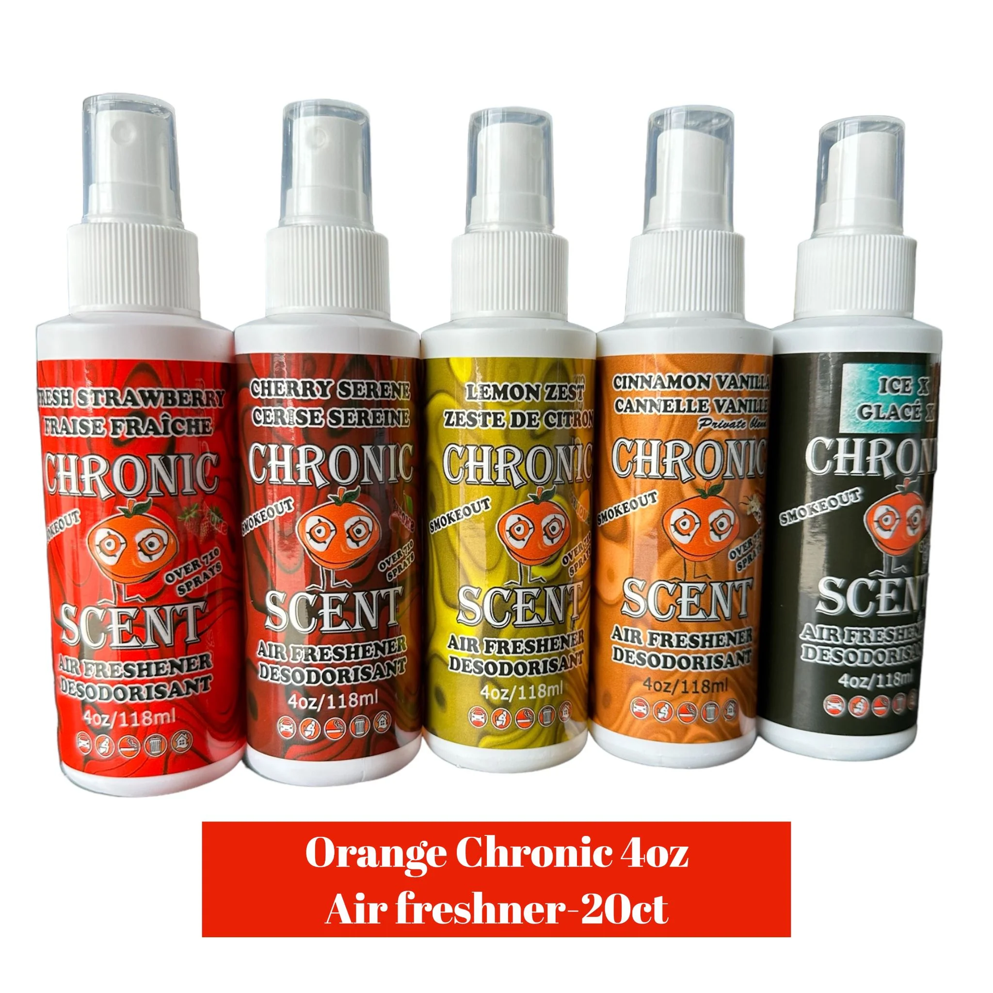 Orange Chronic 4oz Air freshner-20ct - Image 2