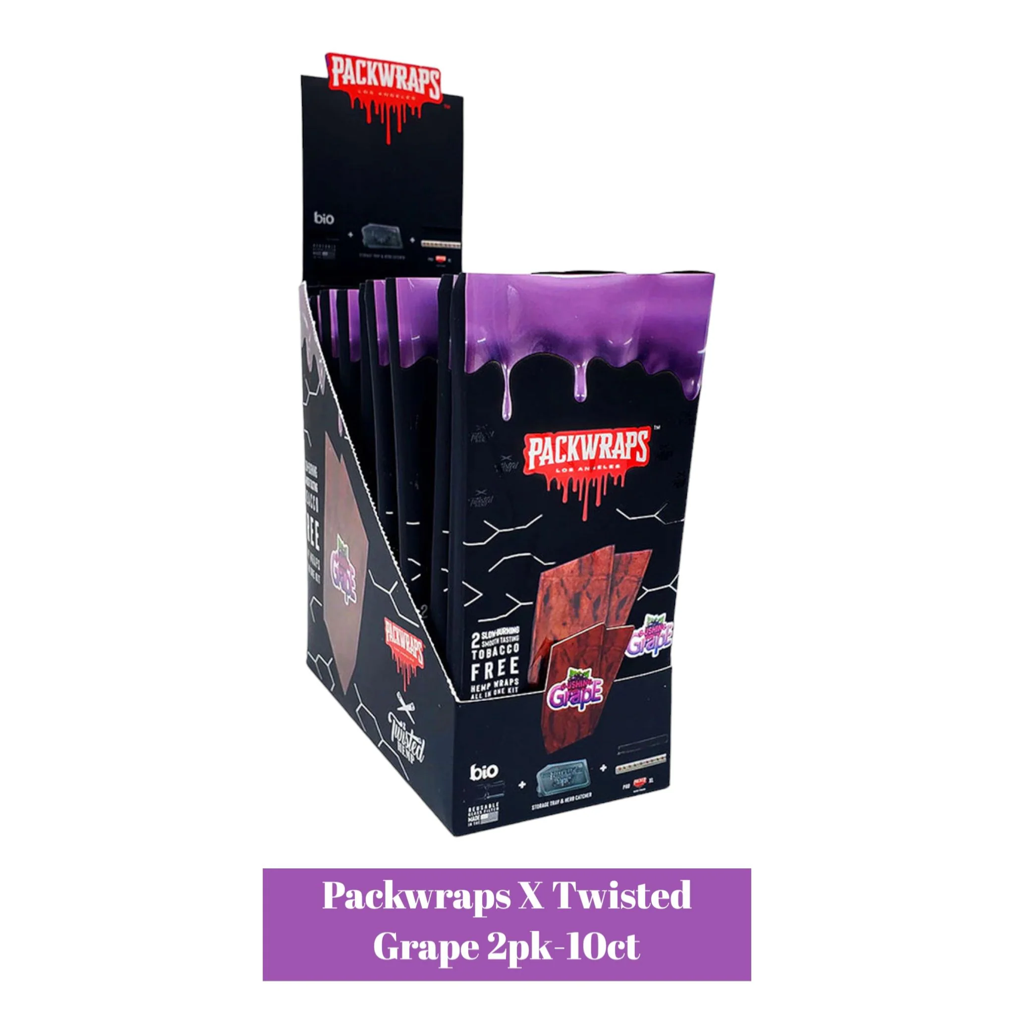 Packwraps X Twisted Blunt Wrpas 2pk-10ct - Image 3