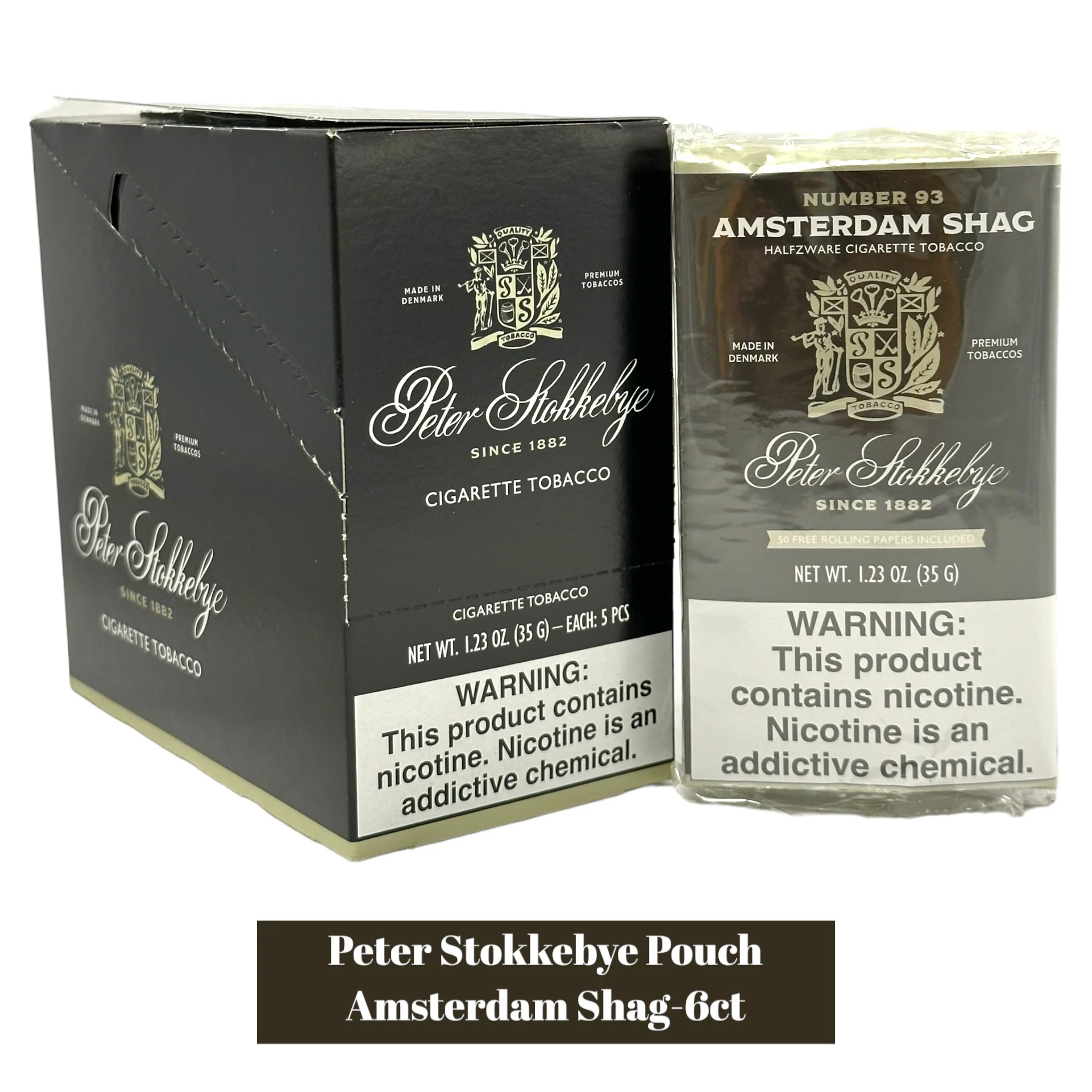 Peter Stokkebye 1.23 oz Pouch Display-5ct - Image 5