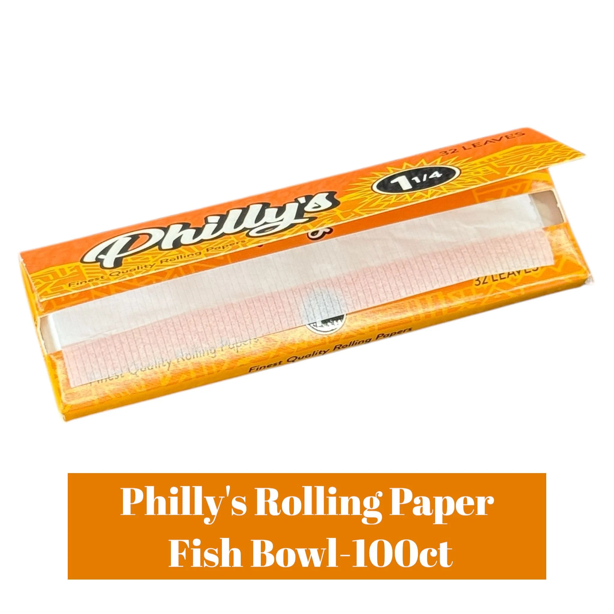Philly's Rolling Paper Fish Bowl- 100ct - Image 2