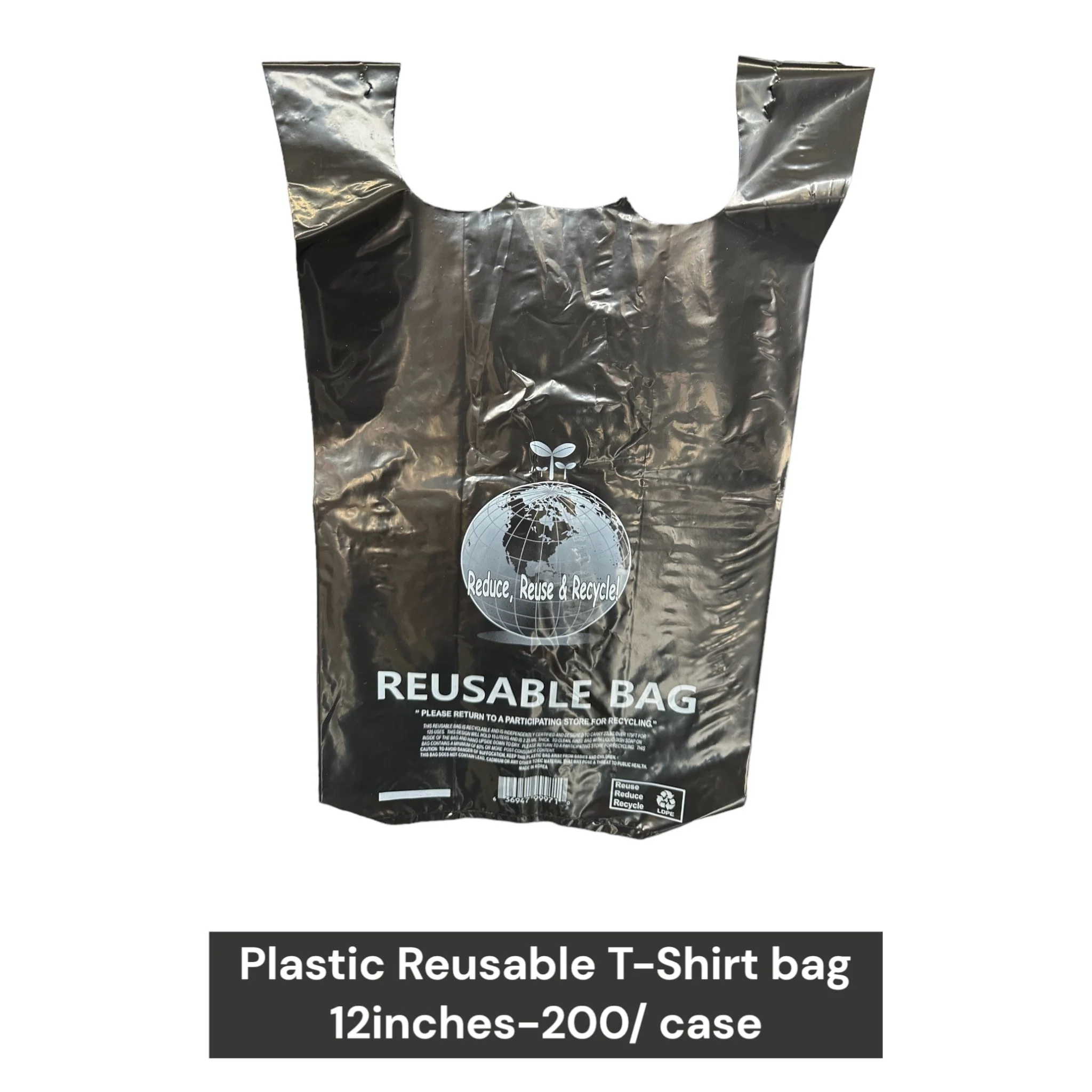 Plastic Reusable Bag Size 12 - Image 2