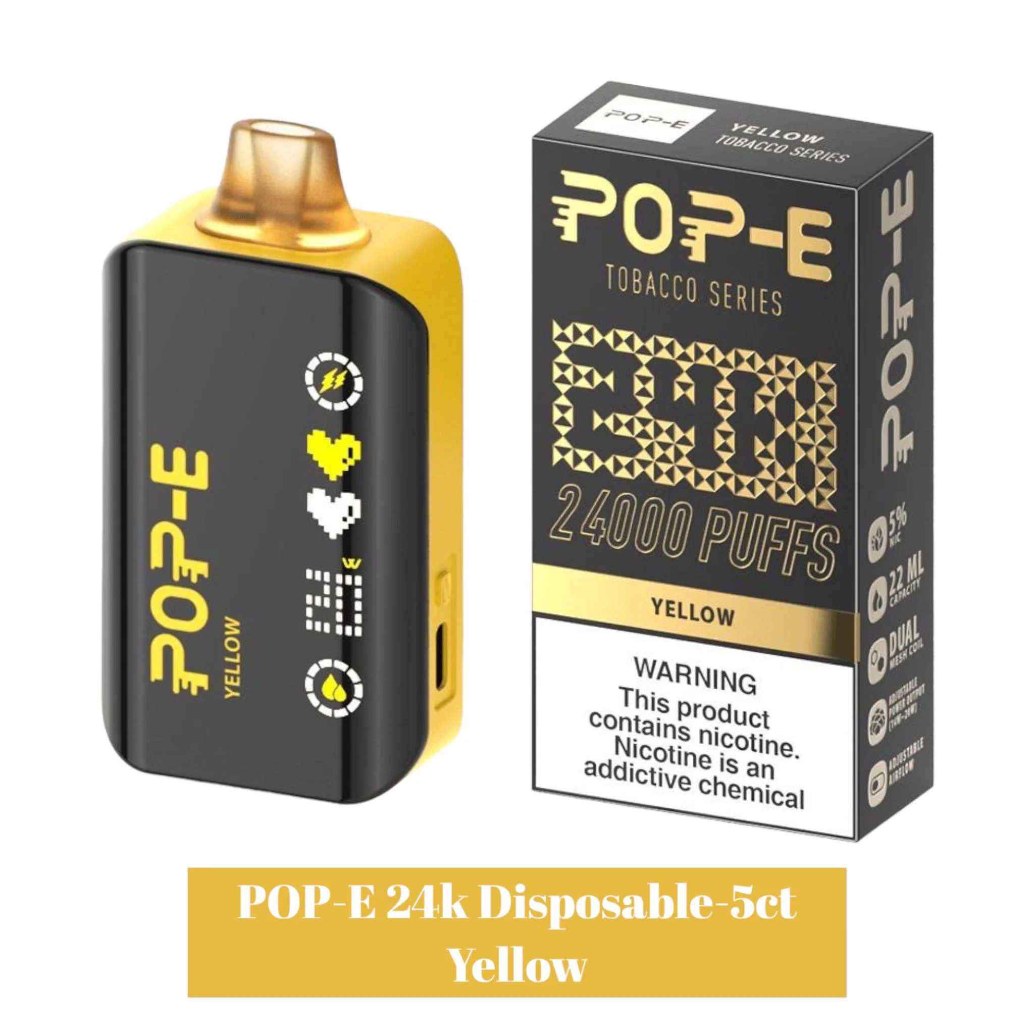 POP-E 24K Disposable - 5ct - Image 13