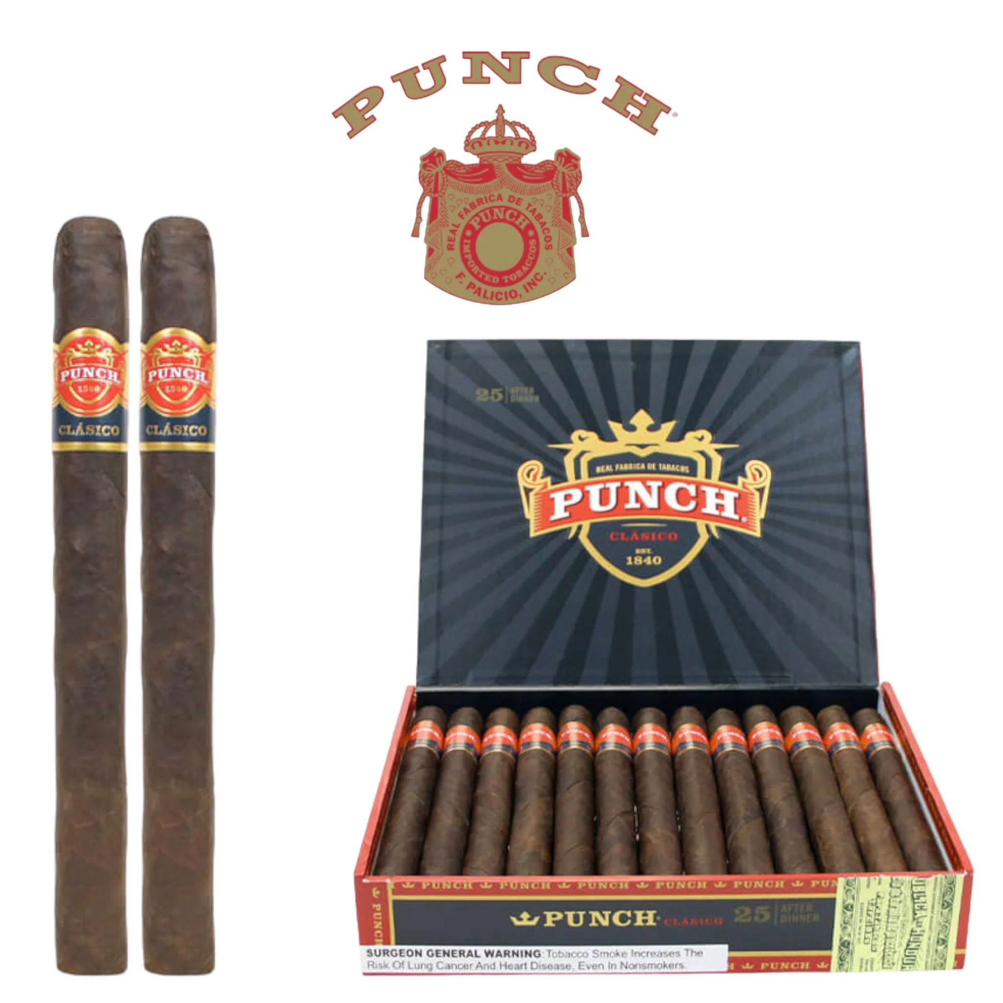 Punch Cigars After Dinner Maduro-25ct