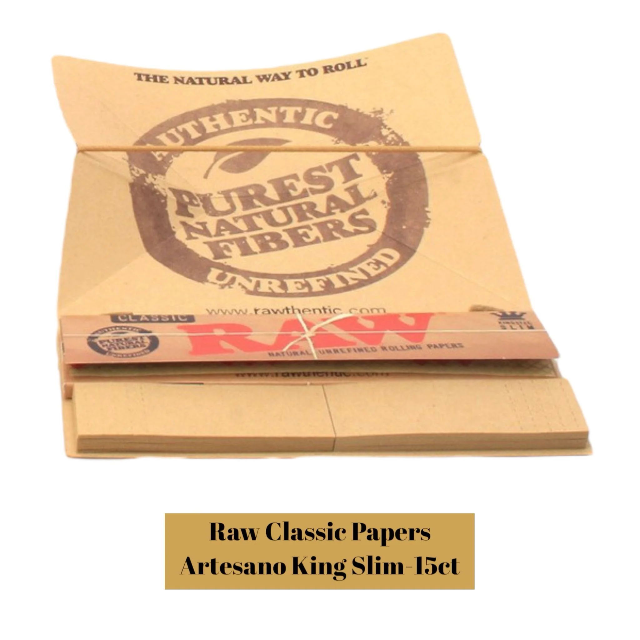 Raw Classic Papers Artesano King Slim 15ct - Image 2