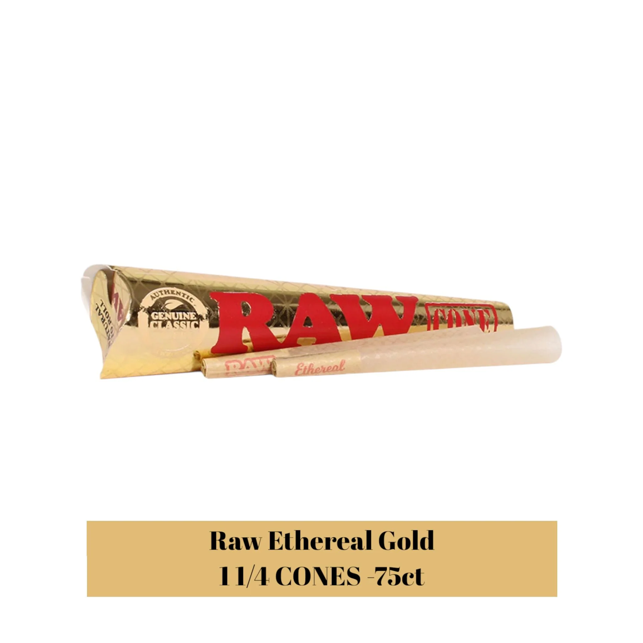 Raw Ethereal CONES Gold 1 1/4 -75ct - Image 2