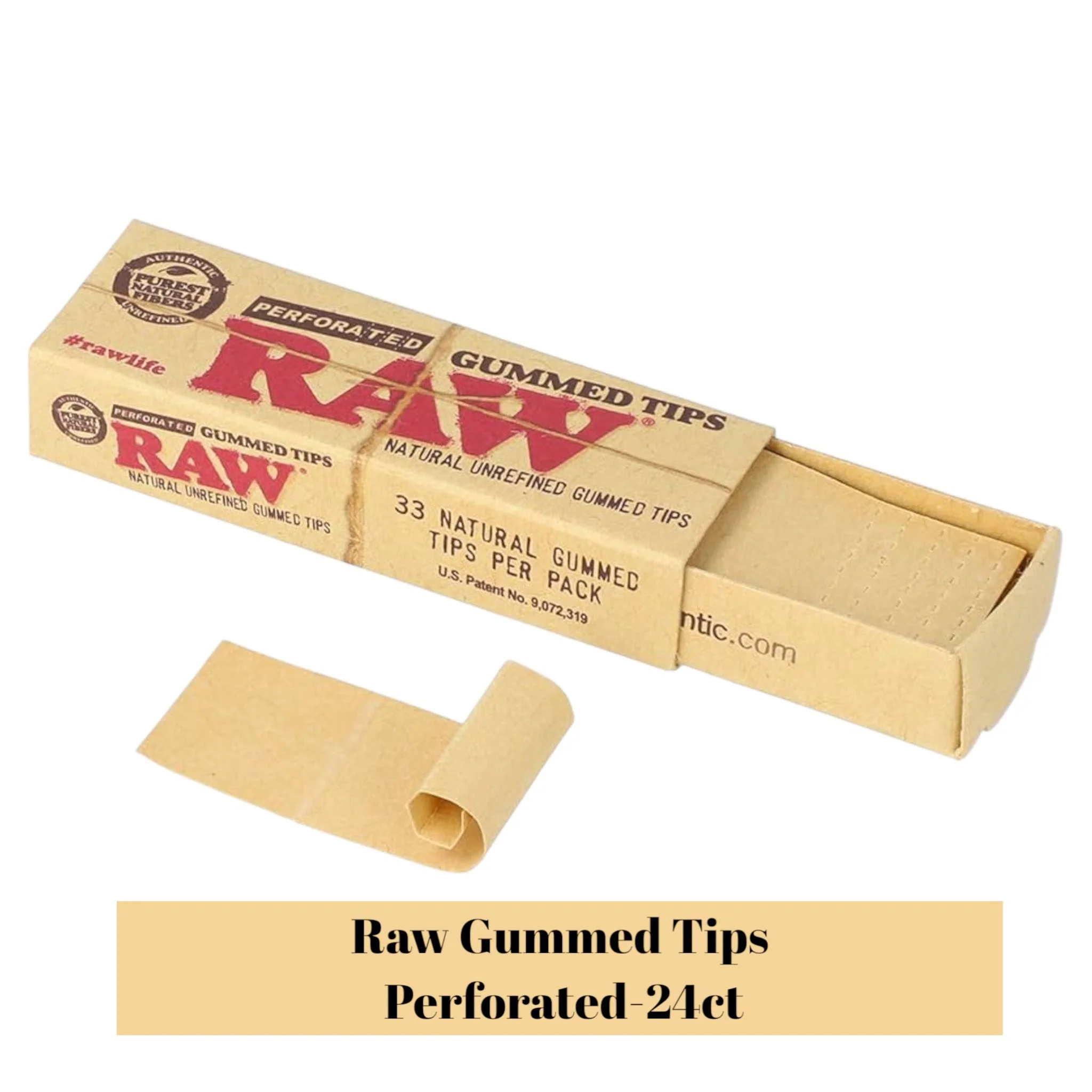 Raw Gummed Tips Perforated-24ct - Image 2