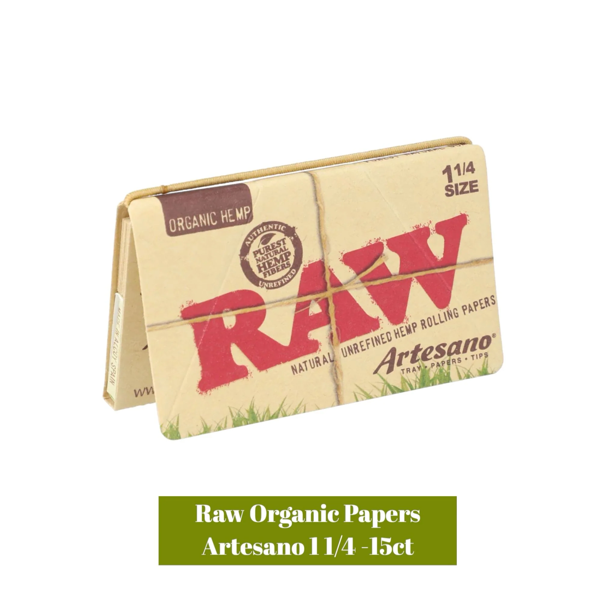 Raw Organic Papers Artesano 1 1/4-15ct - Image 2